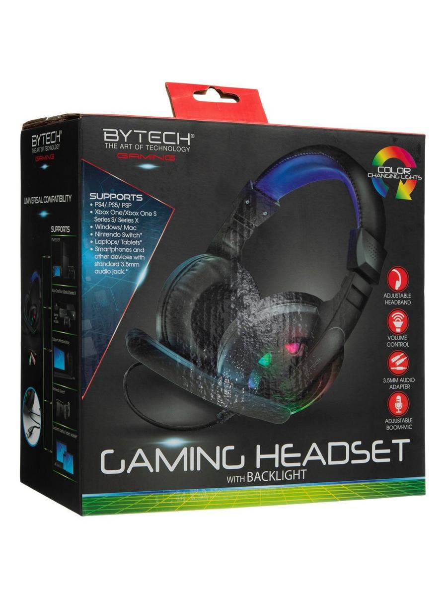Ear Headphones Bytech Gaming Headset Review Light Up Gaming