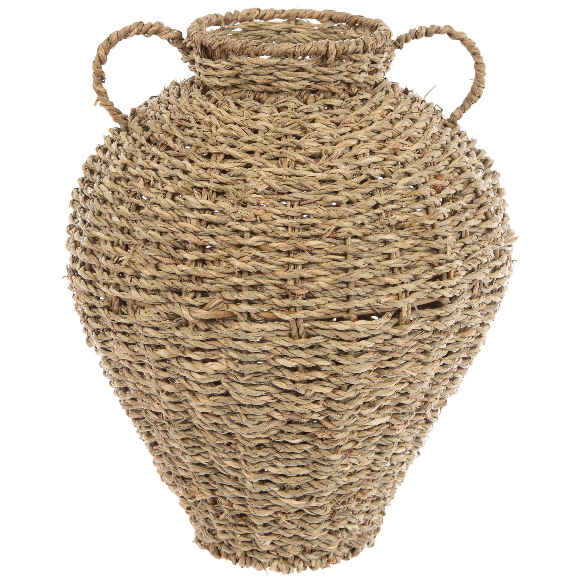 Seagrass Vase With Handles