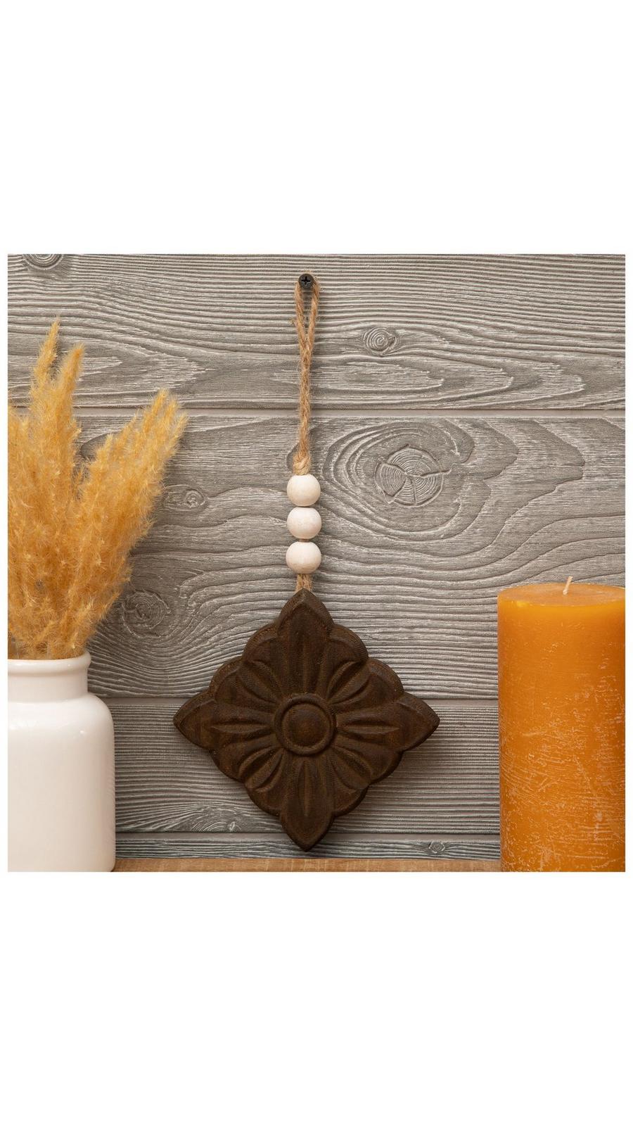 Diamond Flower Beaded Wood Wall Decor | Hobby Lobby | 2446680
