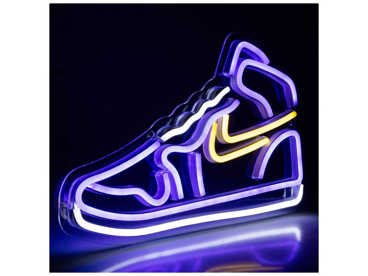 Purple Aj1 Glow In The Dark NEW Nike Youth Air Jordan Retro Low