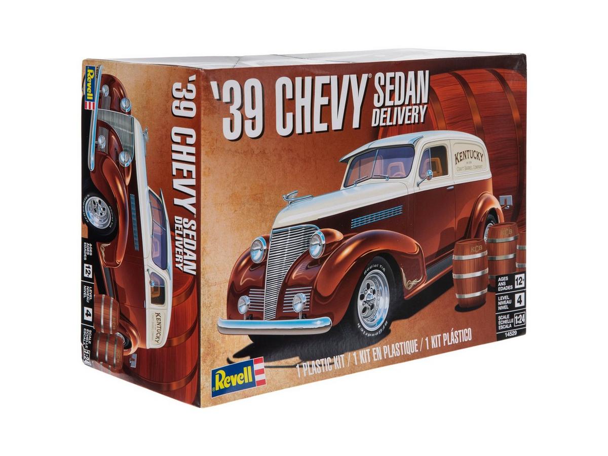 JADA SHOWROOM FLOOR 1939 CHEVY SEDAN DELIVERY 1:24 BLACK
