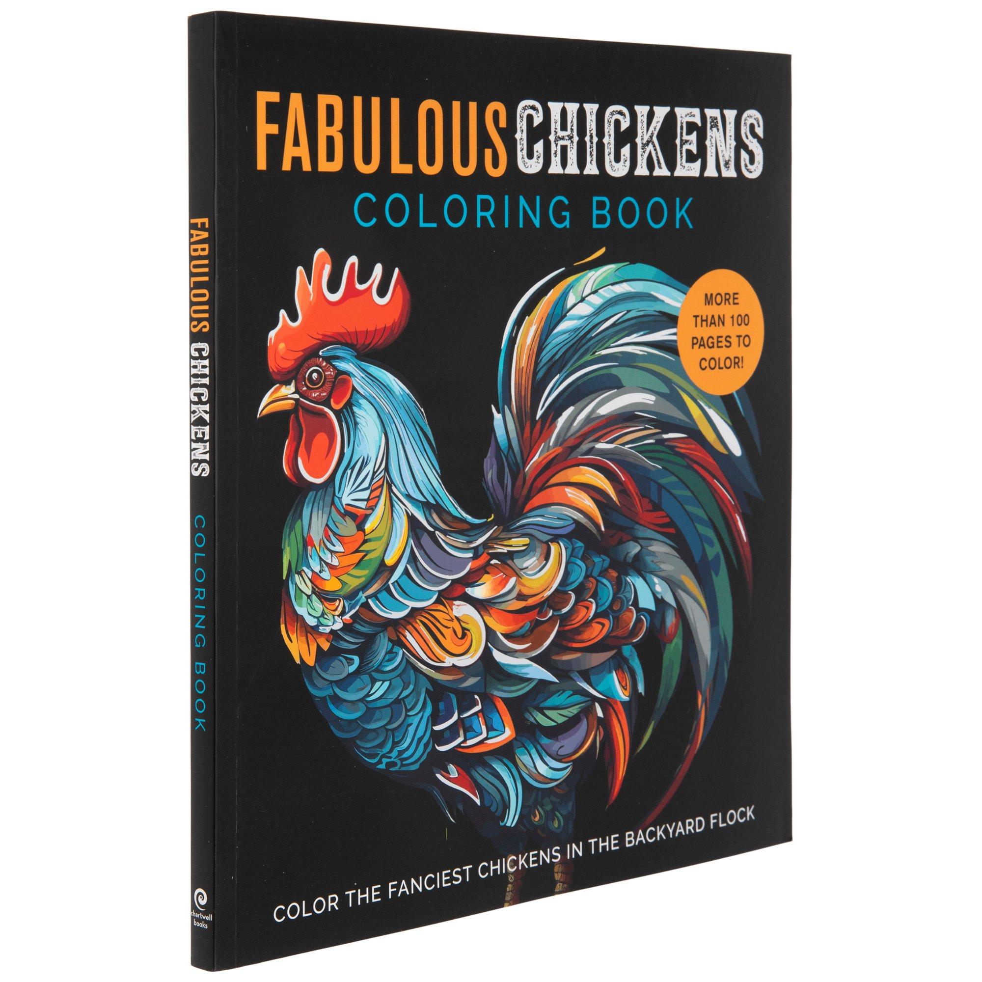 Fabulous Chickens Coloring Book Hobby Lobby 2447712