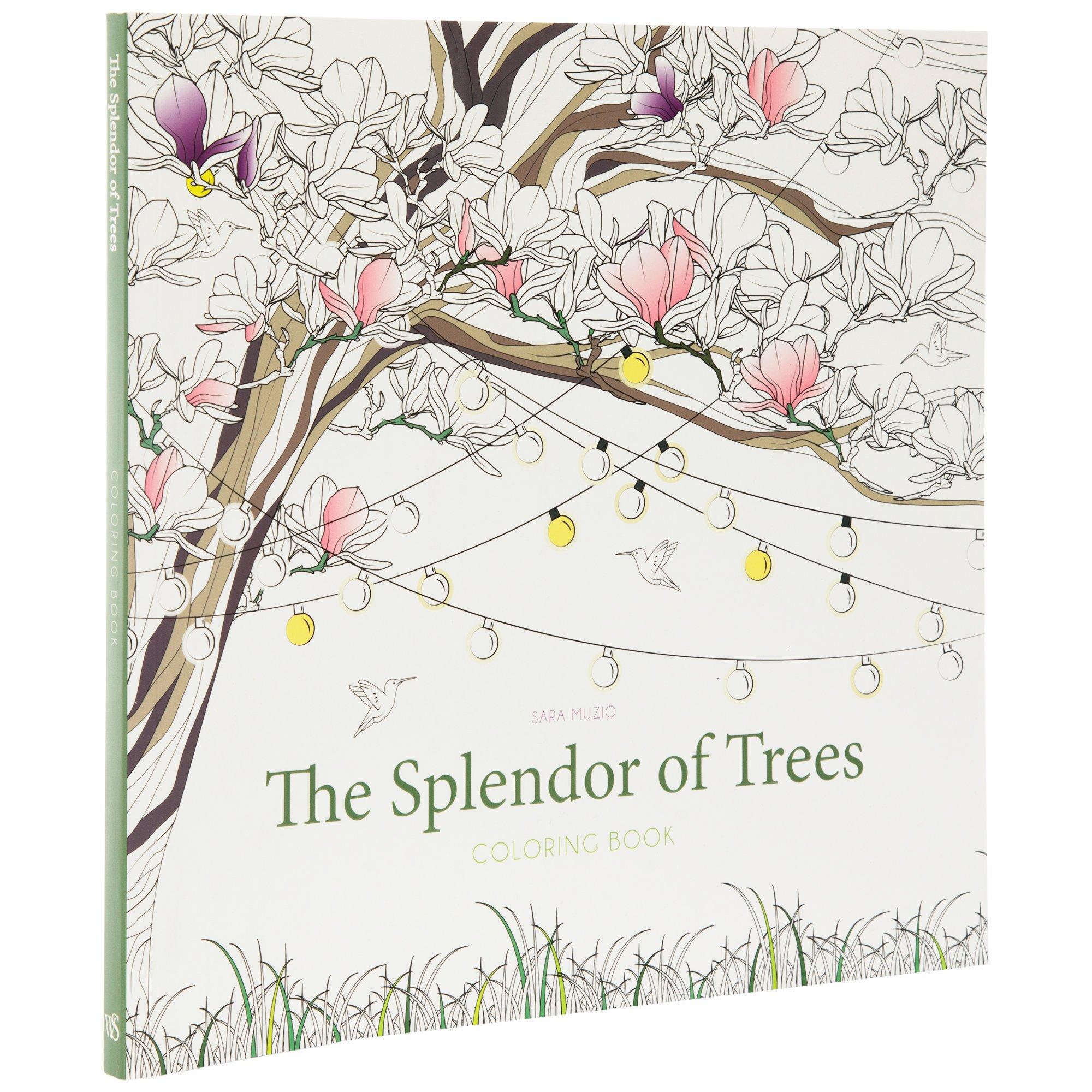 The Splendor Of Trees Coloring Book Hobby Lobby 2448009