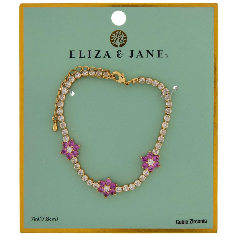 Cubic Zirconia Flower Bracelet | Hobby Lobby | 2449502