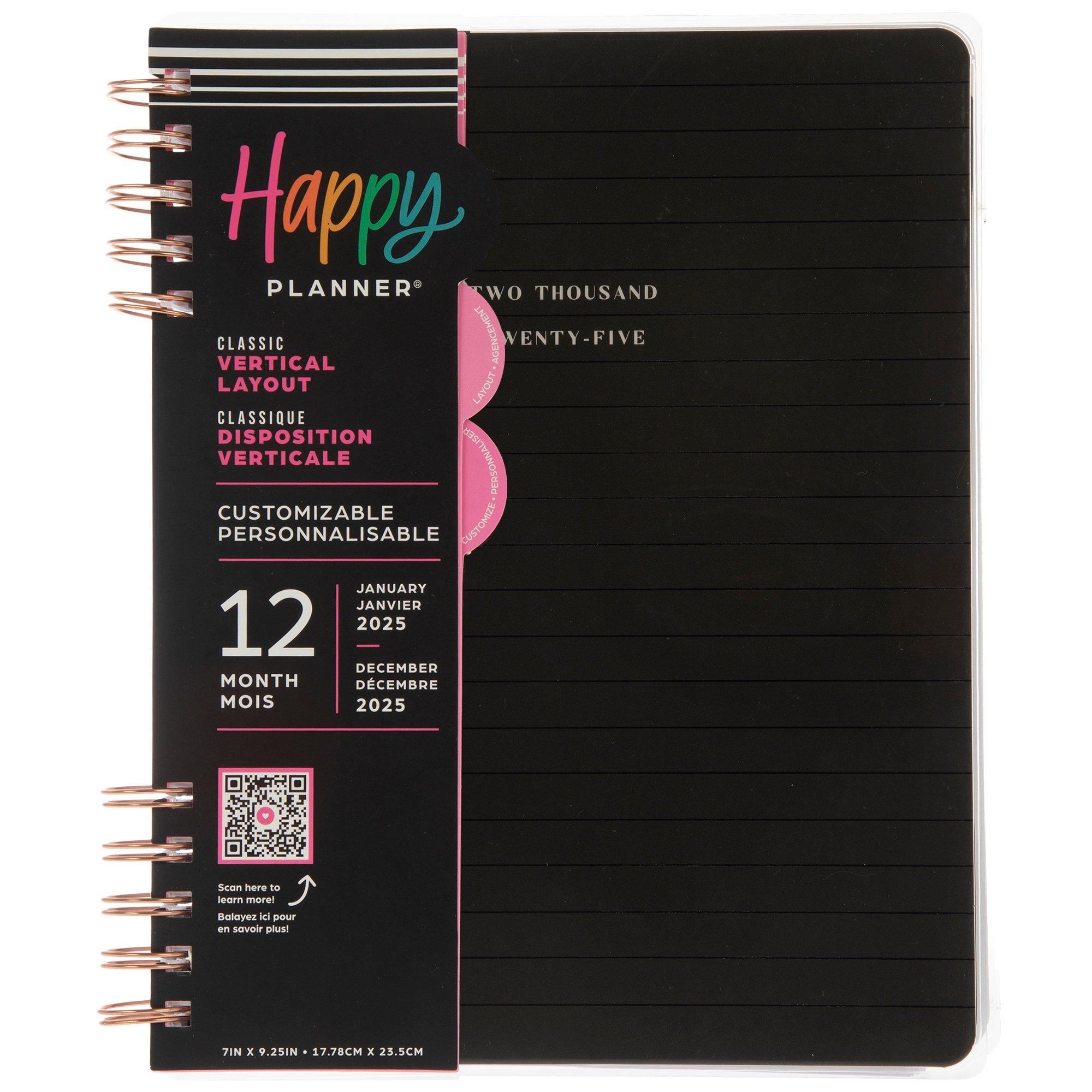 2025 Sketchy Floral Happy Planner 12 Months Hobby Lobby 2451938