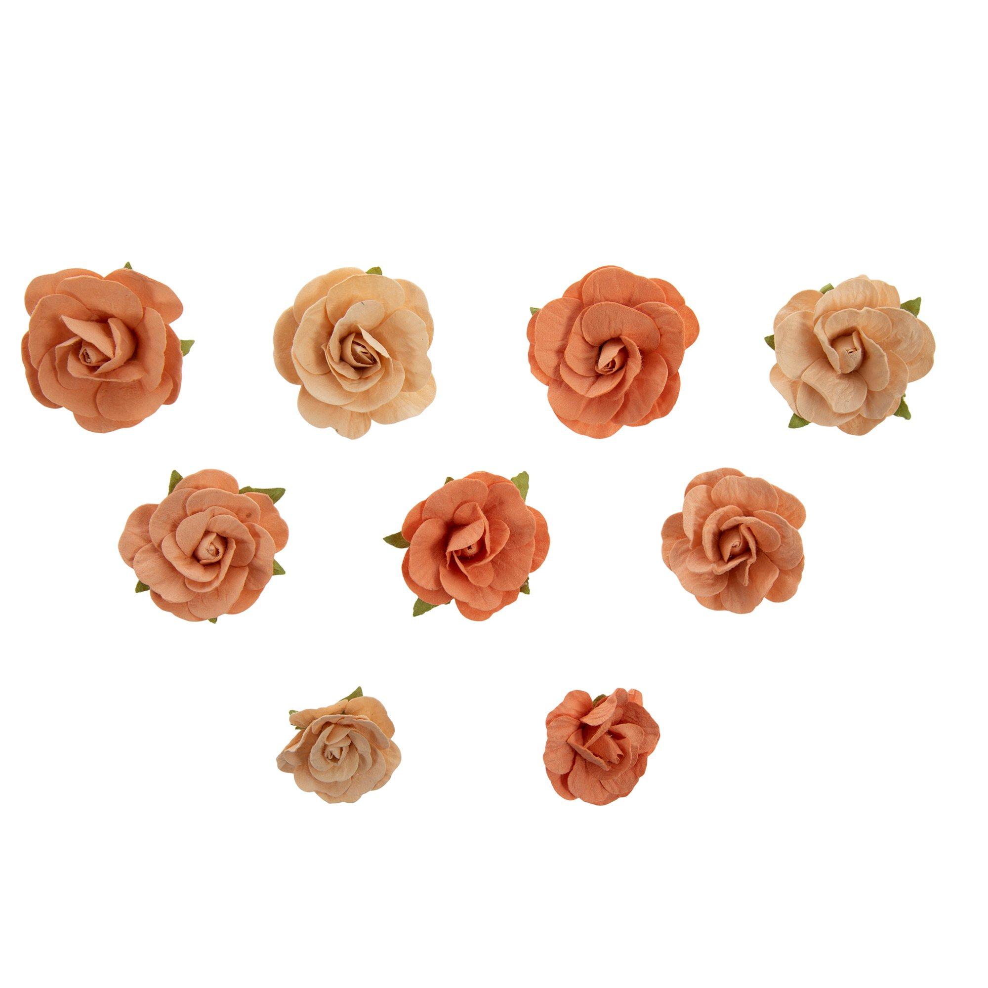 Peach Rose Embellishments