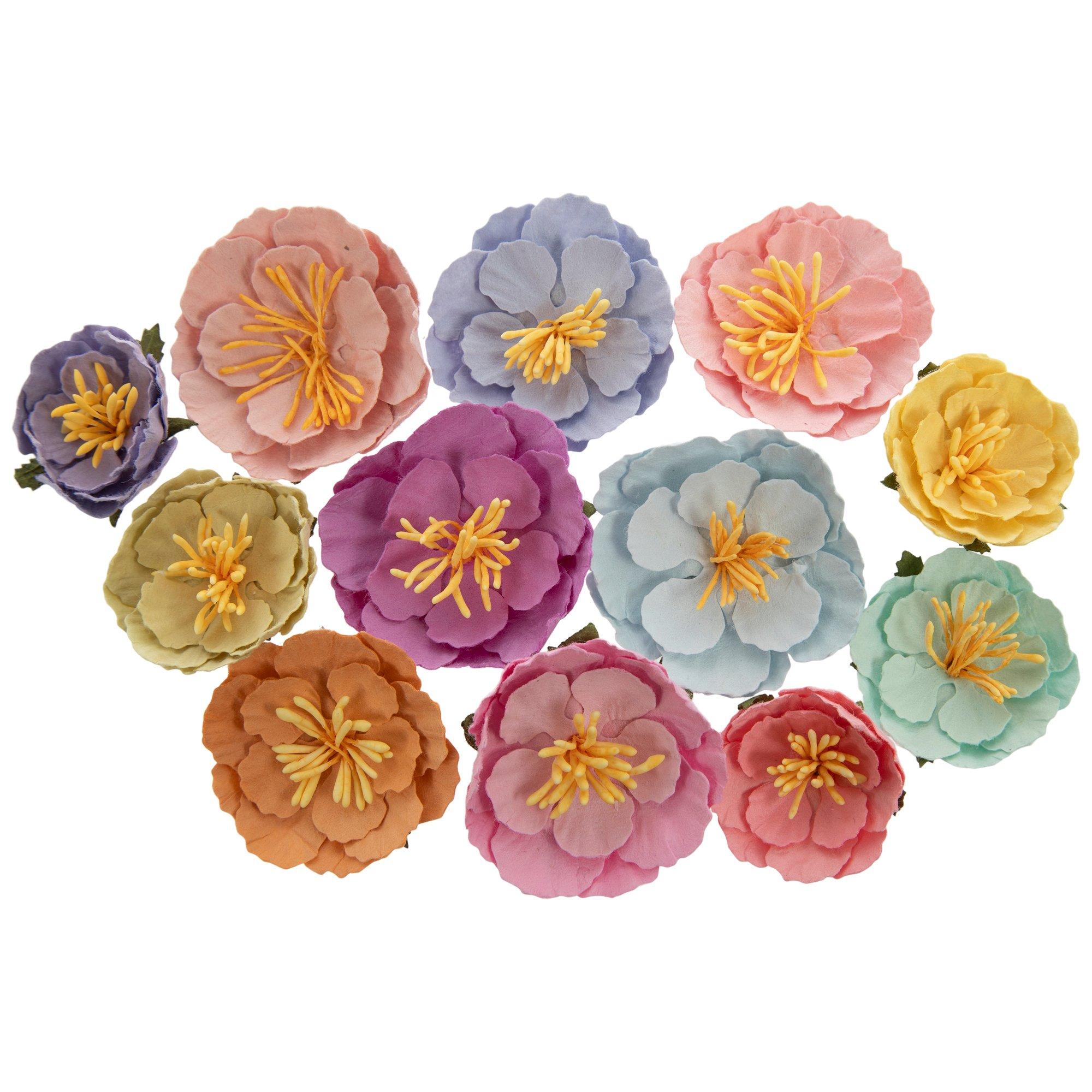 Pastel Blossom Embellishments