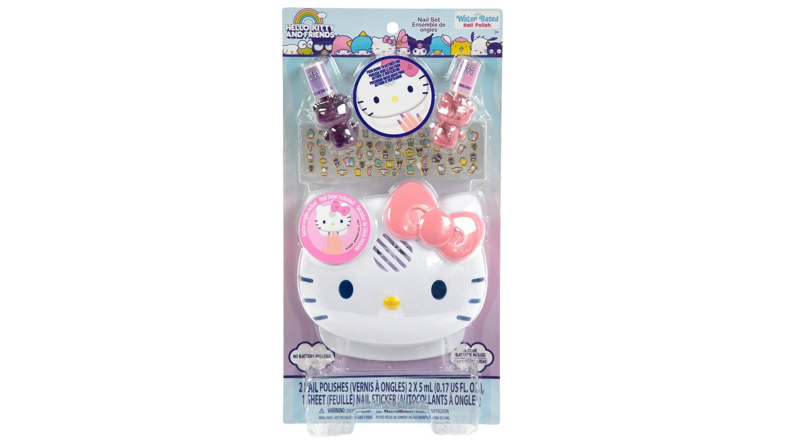 Lot De 5 Vernis à Ongles Hello Kitty Laque Shine 8ml - Neufs, Brillance Intense, Tenue Excellente, Fabriqué En France
