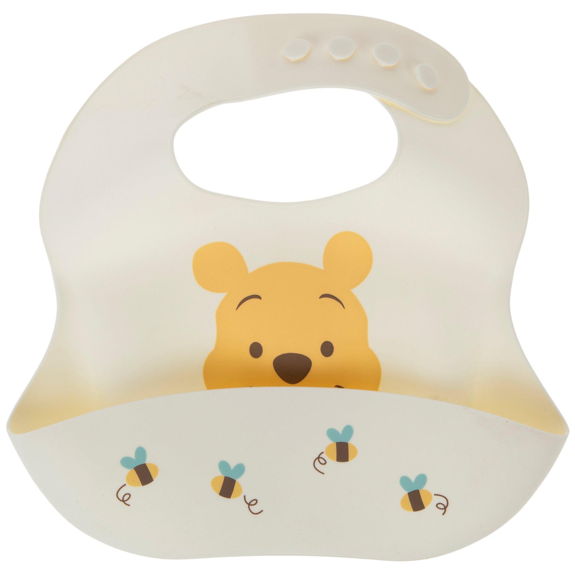 Winnie-The-Pooh Silicone Baby Bib | Hobby Lobby | 2459550