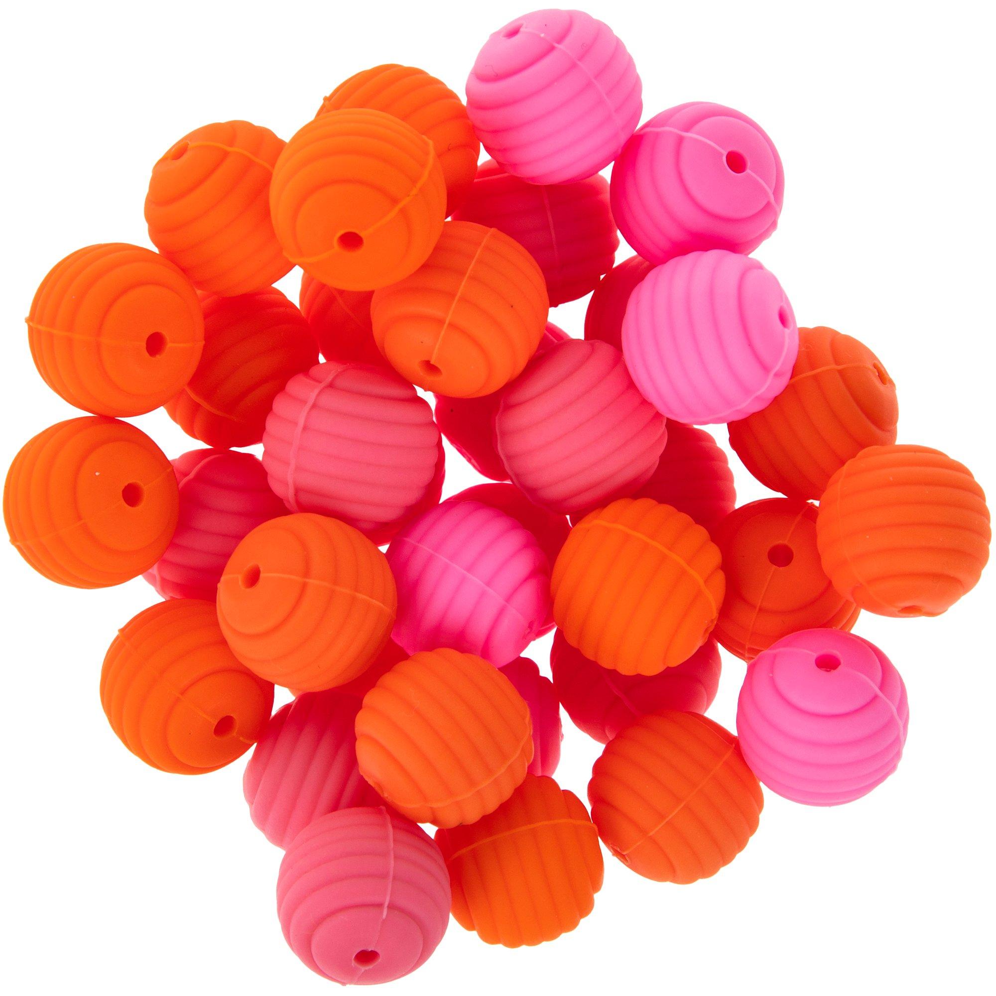 Peachy Round Silicone Beads Hobby Lobby 2460780