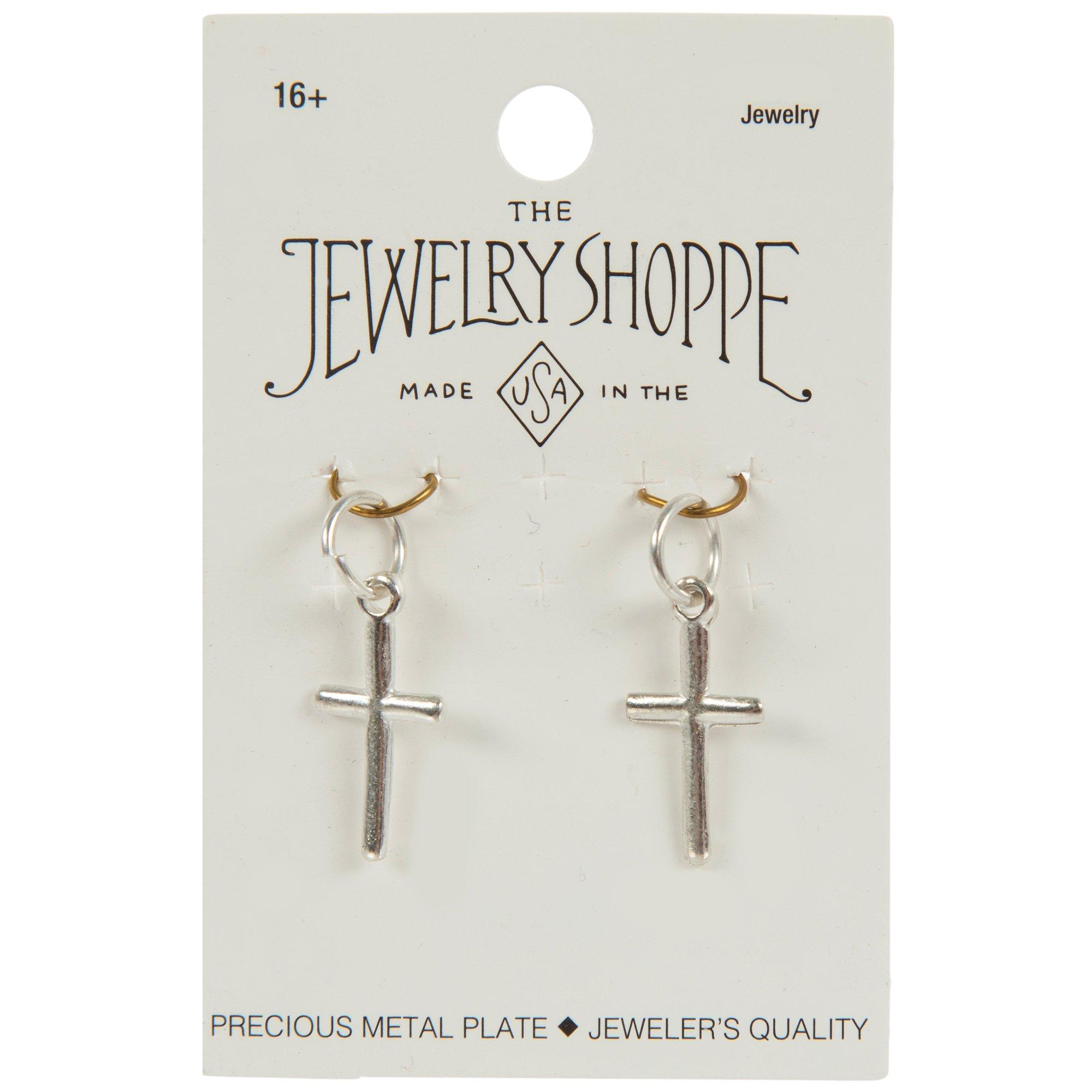 Sterling Silver Plated Cross Charms Hobby Lobby 2461655