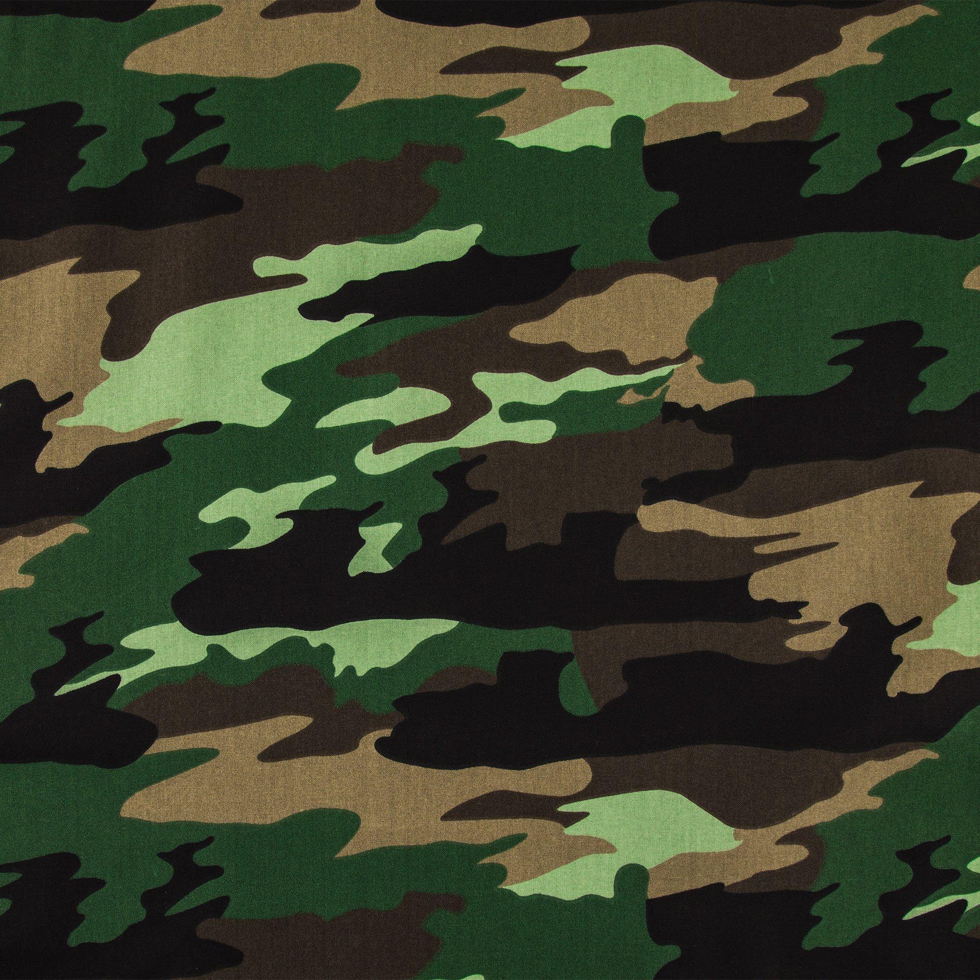 Green Camouflage Apparel Fabric Hobby Lobby 246199