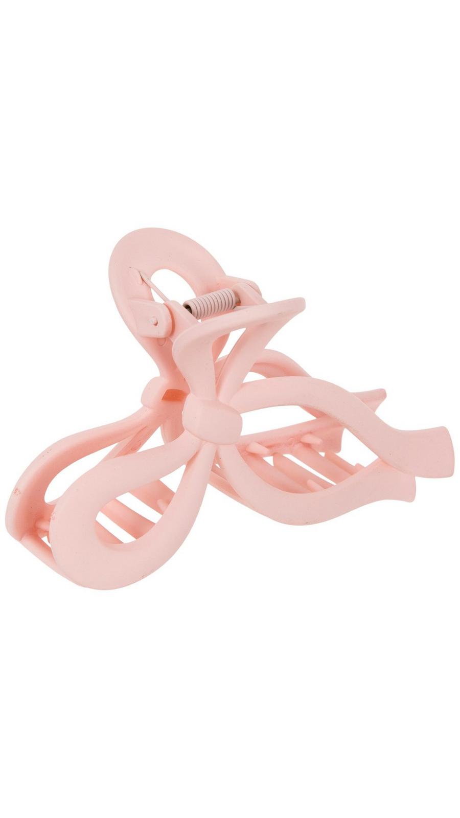 【TATIANA】Border Ribbon Hair Claw Clip HB2232〜ヘアクリップ Ribbon Hair Accessoires Tutorial | Claw Clip Ribbon