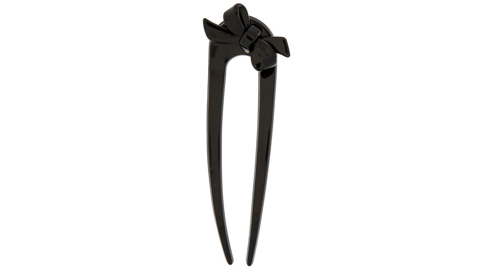 ★SENTIMENTS★ NO.440 [BLACK] RIBBON KONT XL HAIR PIN NO.441 [BLACK] RIBBON KONT XS HAIR PIN - SENTIMENTS | 60