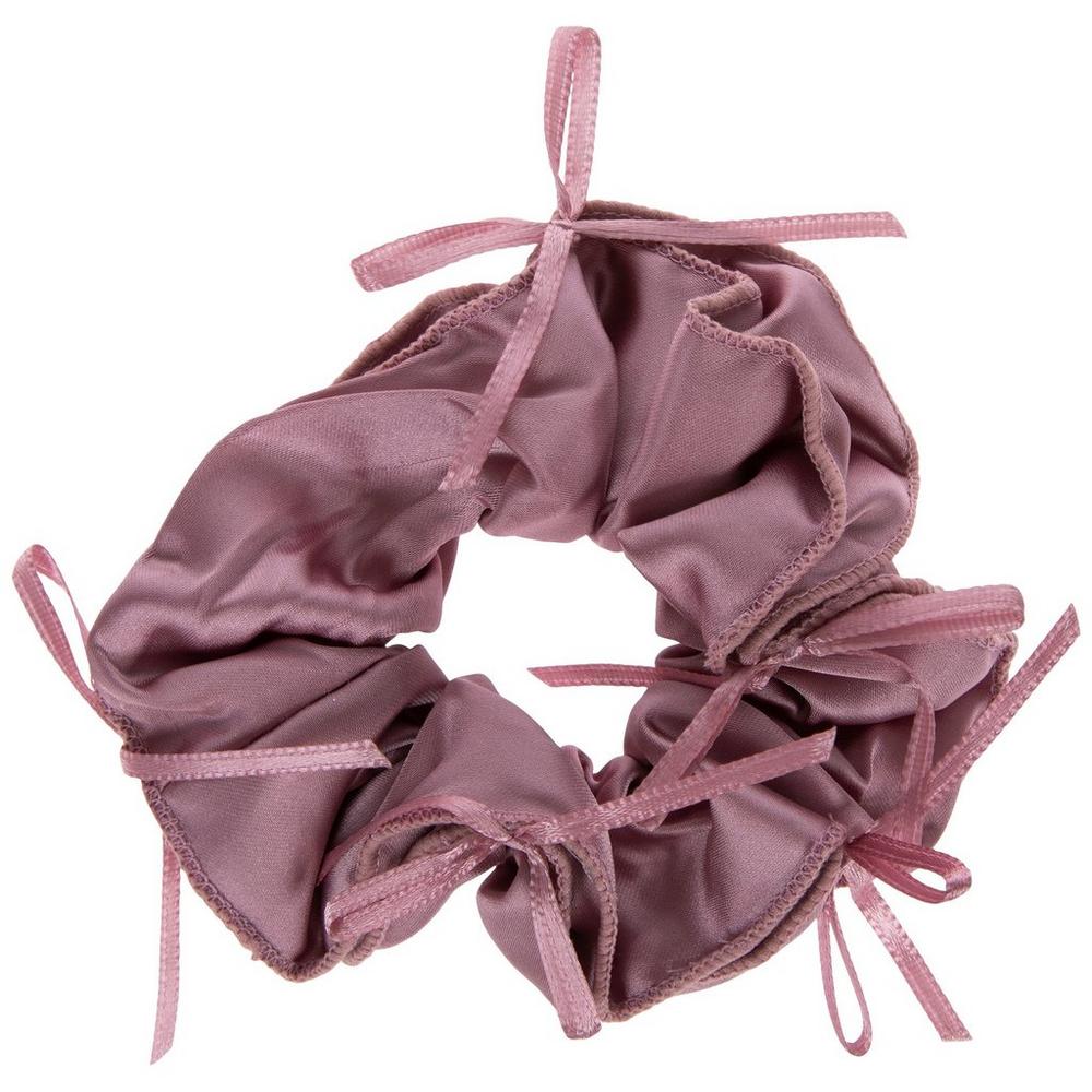 ★GLOWNY ★BOW SCRUNCHIE MUSINSA | GLOWNY BOW SCRUNCHIE (WHITE MELANGE)