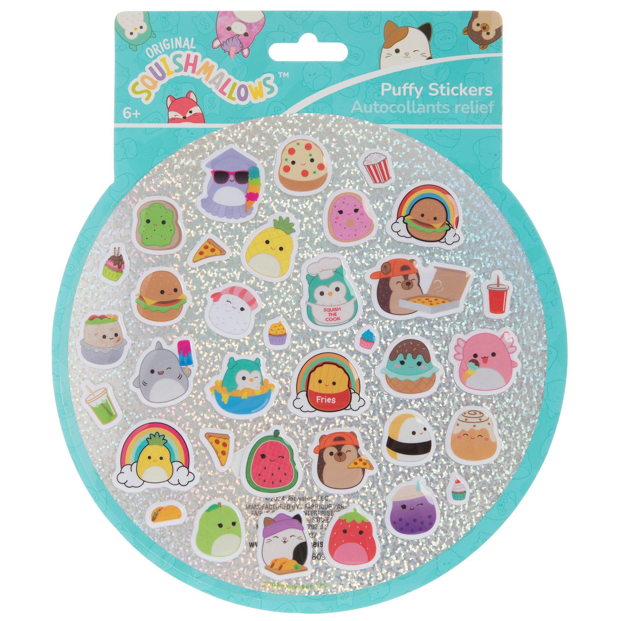Squishmallows & Food Puffy Stickers Hobby Lobby 2463529