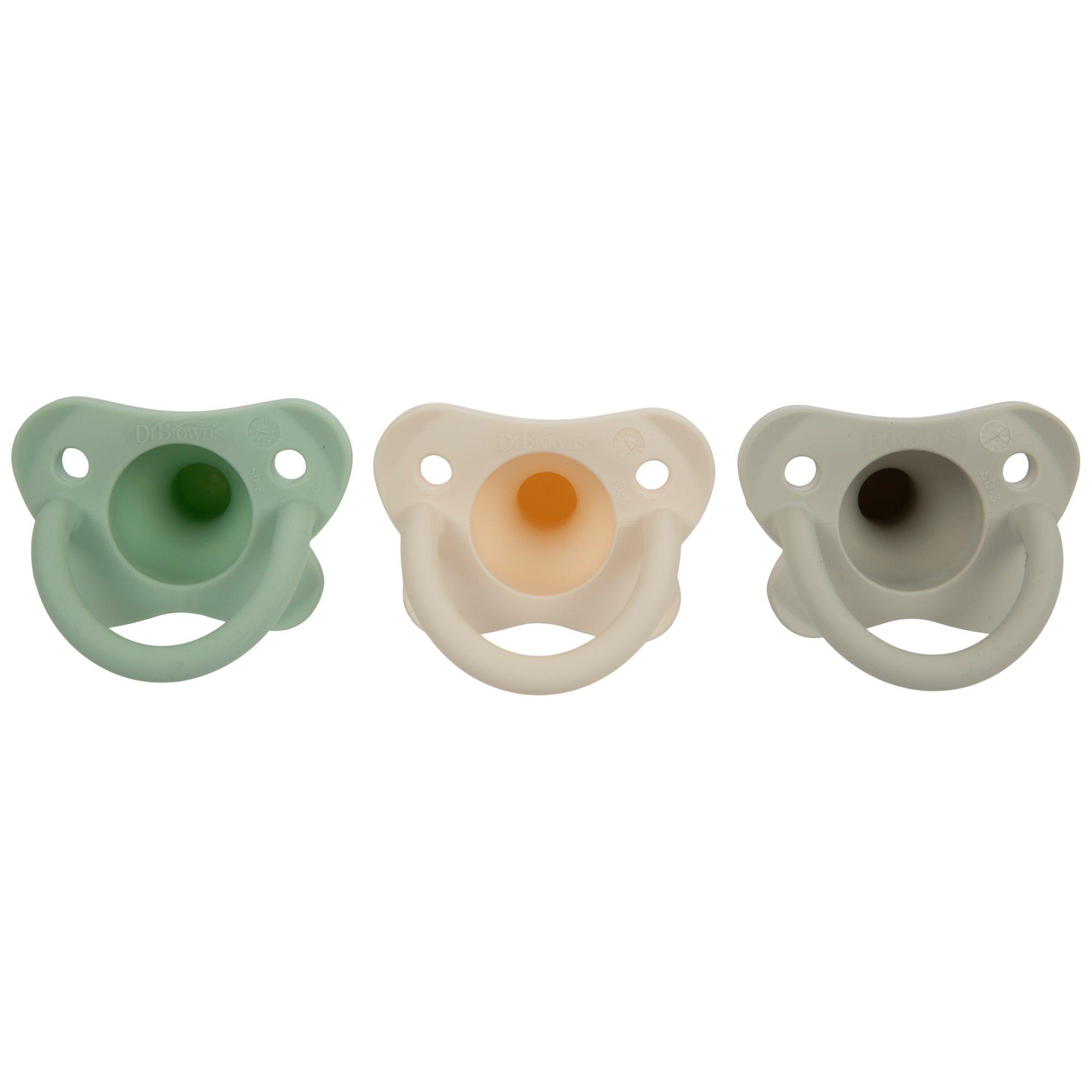 MasterPieces Miami Marlins Pacifier 2-Pack | Officially Licensed MLB Baby Pacifiers | BPA-Free Silicone