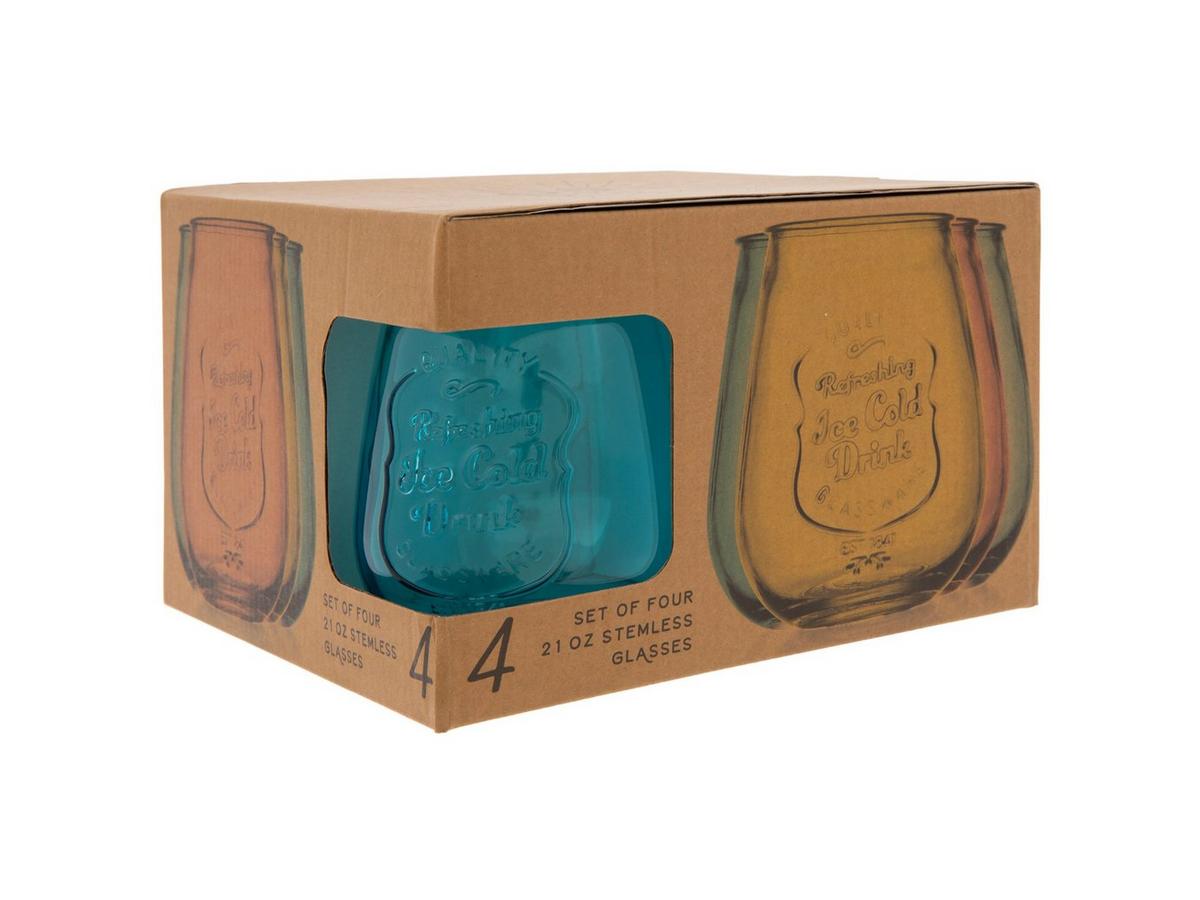 Retroware Stemless Glasses | Hobby Lobby | 2464923