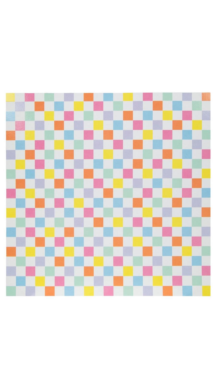 【AAKE】PASTEL CHECK WRAP SK AAKE】PASTEL CHECK WRAP SK