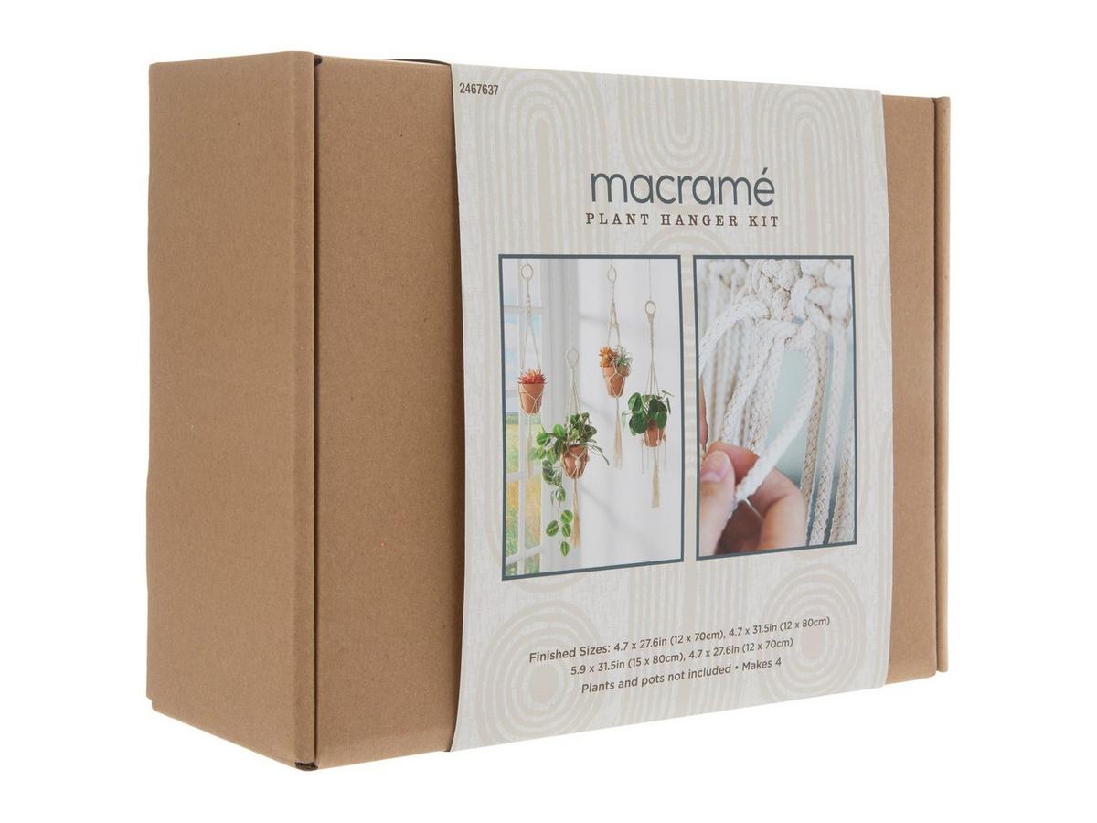 Macrame Plant Hanger Kit | Hobby Lobby | 2467637