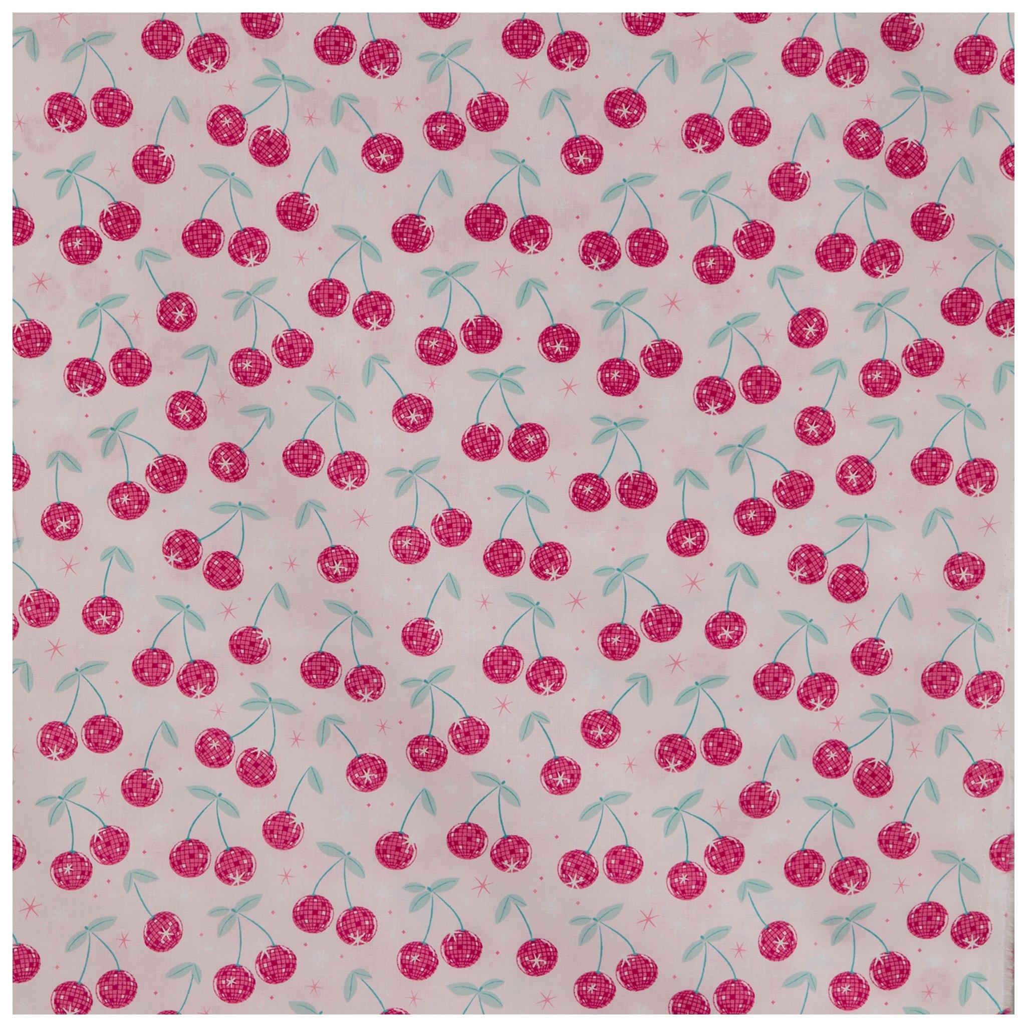 Disco Cherries Cotton Calico Fabric | Hobby Lobby | 2468452