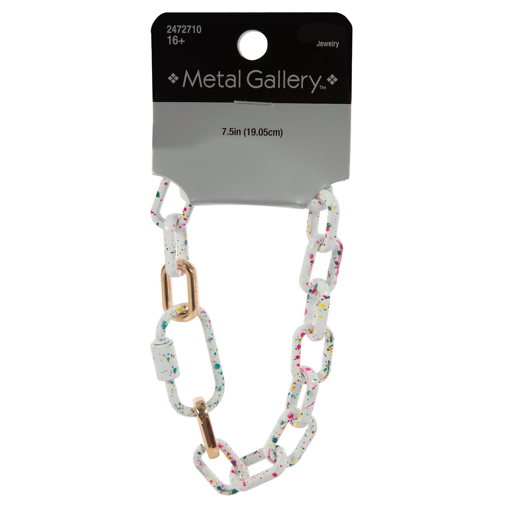 Heart Lock Rhinestone Carabiner Clasp