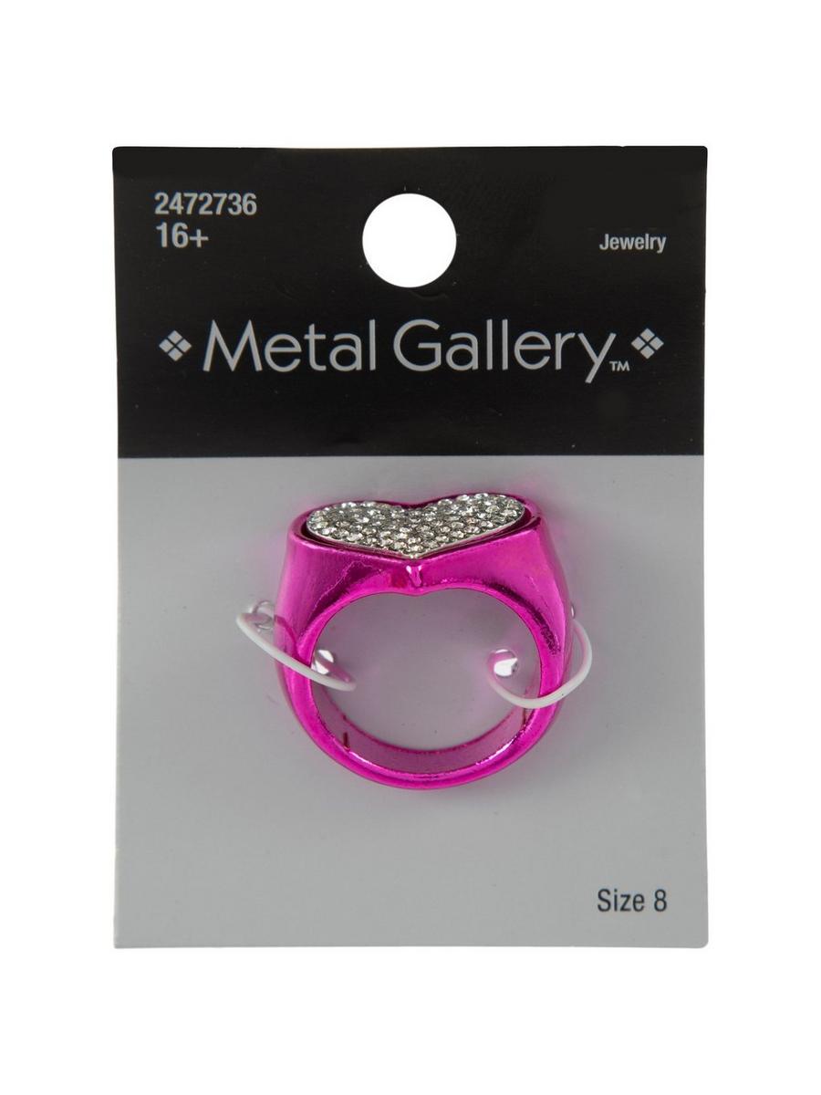 指輪・リング Melting Heart Orbit Ring [SIZE.1] Wavy Heart Diamond Ring – MARGARET KRINETZ