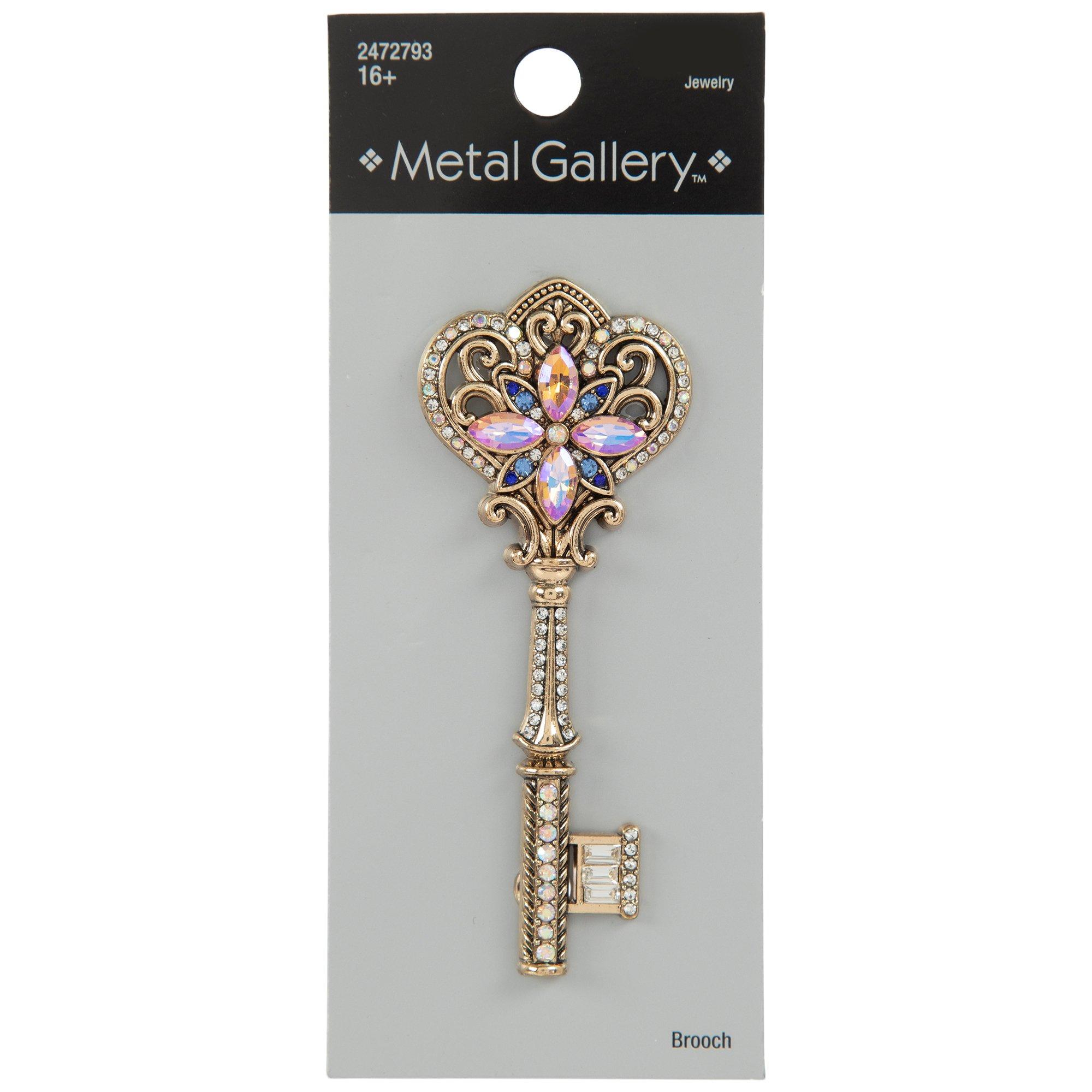 Ornate Rhinestone Key Brooch | Hobby Lobby | 2472793