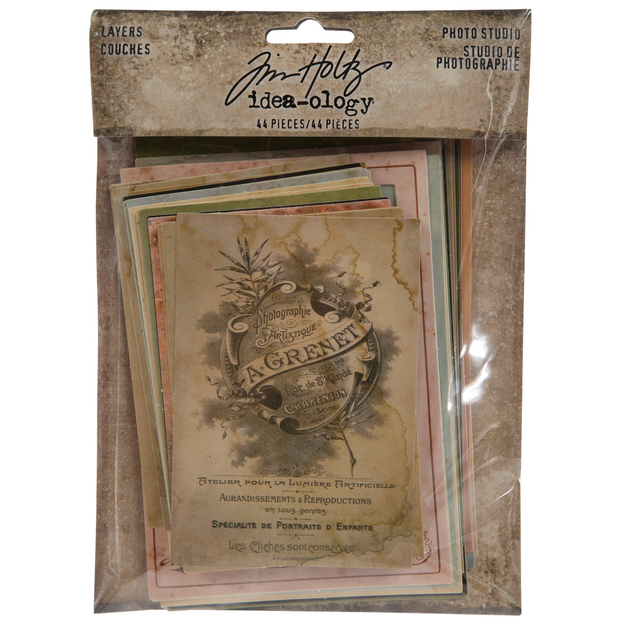 Tim Holtz  Idea-Ology 使用済み12点セットまとめ売り 人物 Tim Holtz idea-ology RULER PIECES Findings TH93565 – Simon