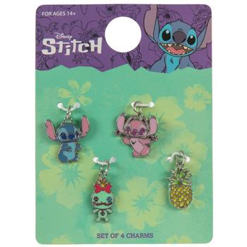 Stitch & Angel Charm Set