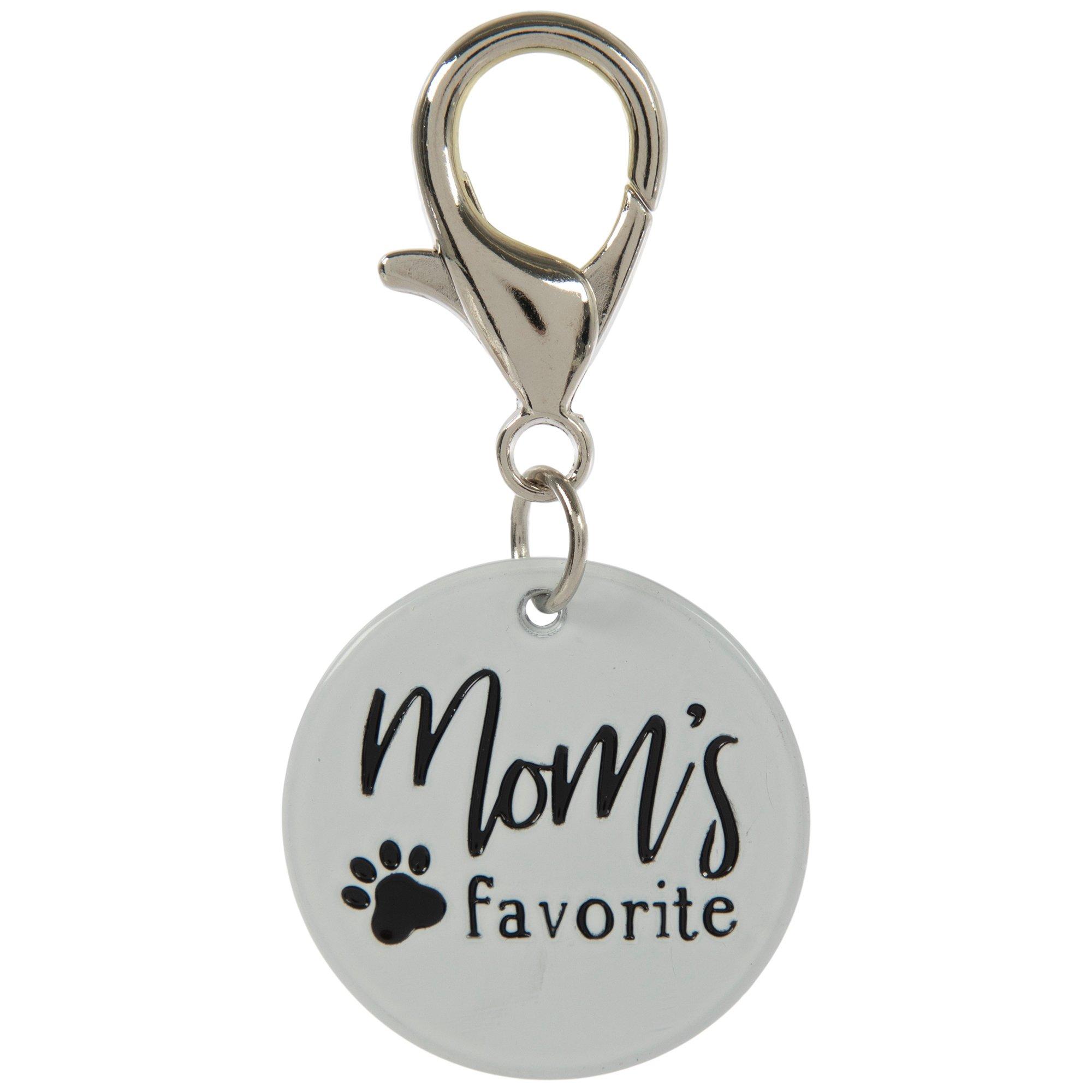 Mom&apos;s Favorite Dog Collar Charm