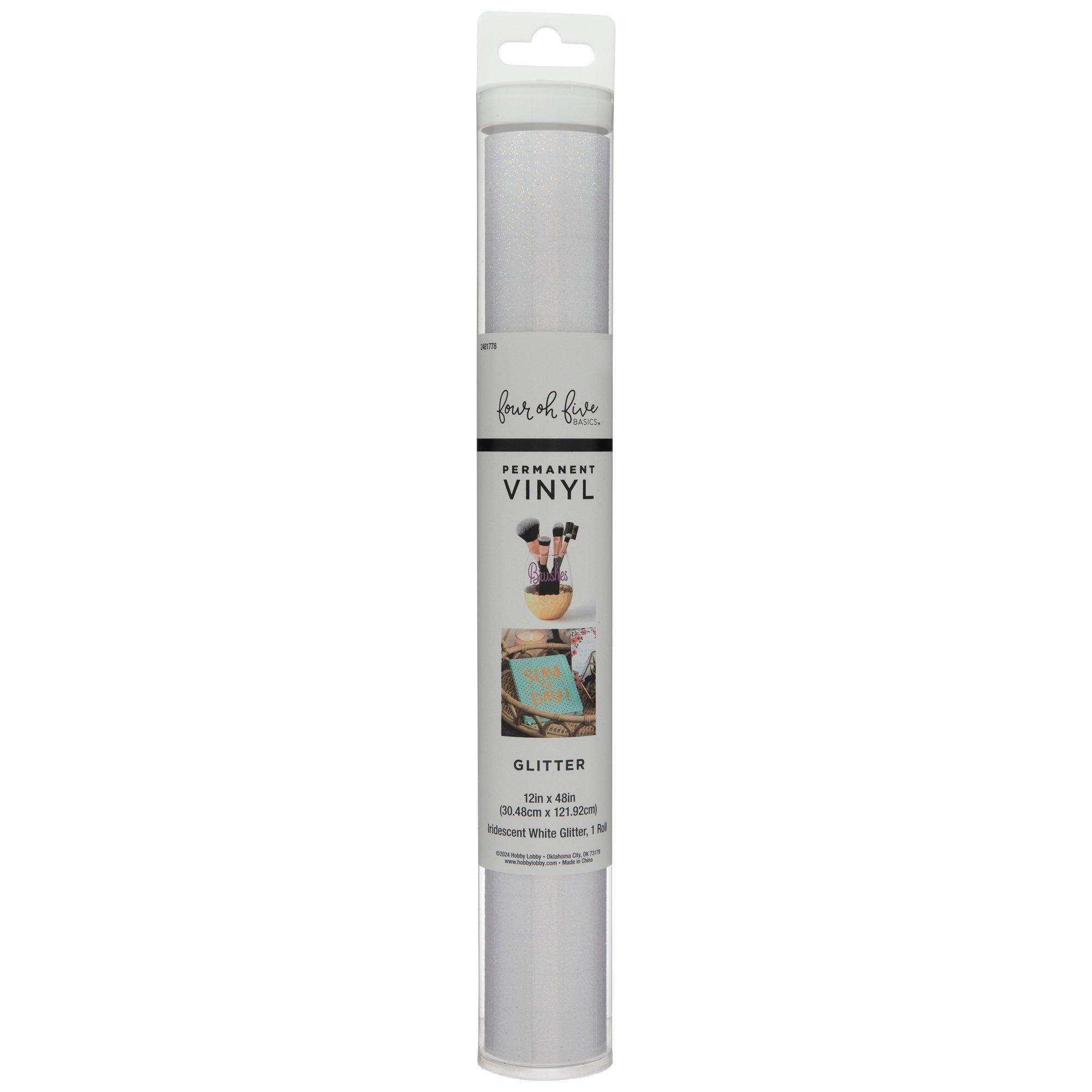 Glitter Permanent Self Adhesive Vinyl