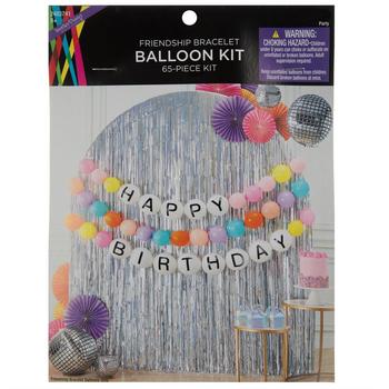 Friendship Bracelet Garland Balloon Kit