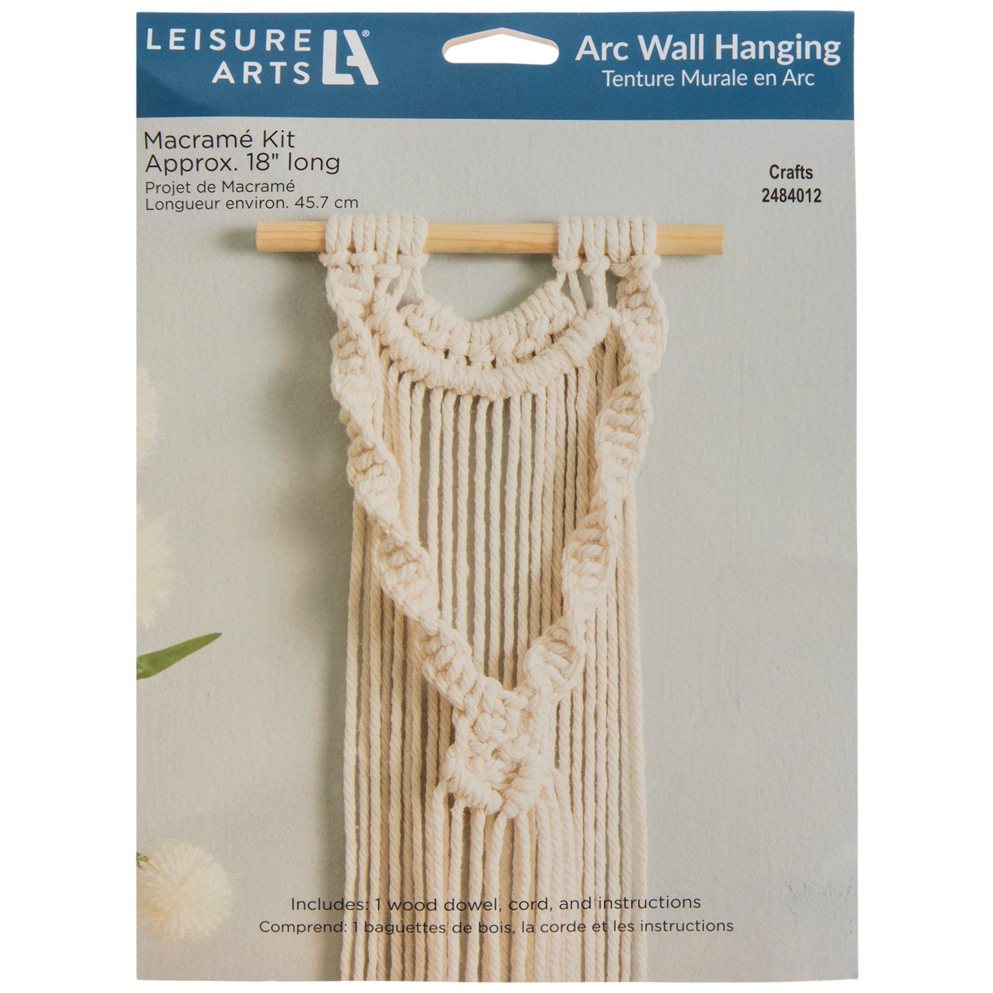 Macrame Arc Wall Hanging Kit Hobby Lobby 2484012