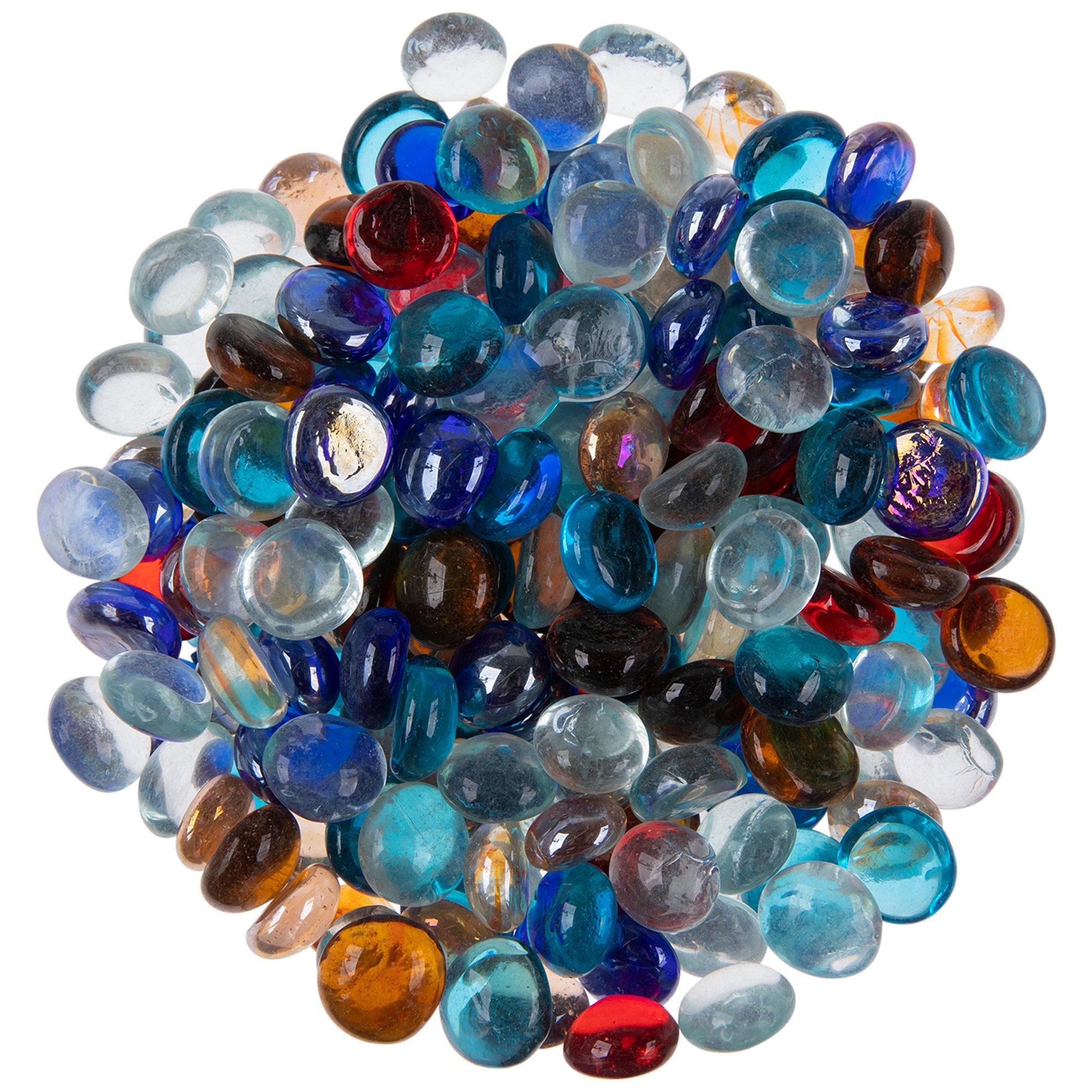 Round Transparent Glass Mosaic Gems | Hobby Lobby | 248450