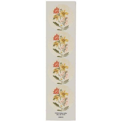 Flower Bundle Envelope Seals