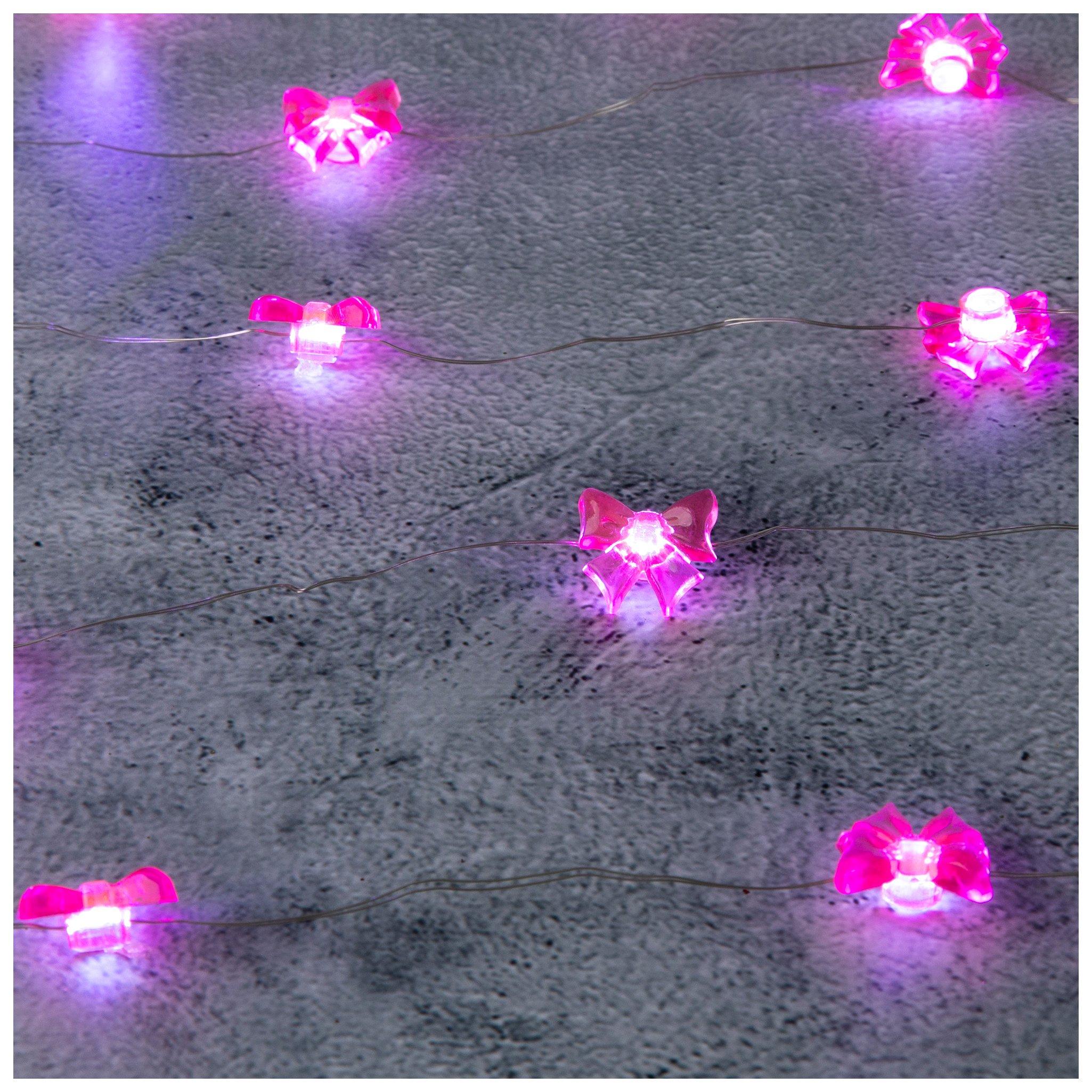 Pink Bow Lights