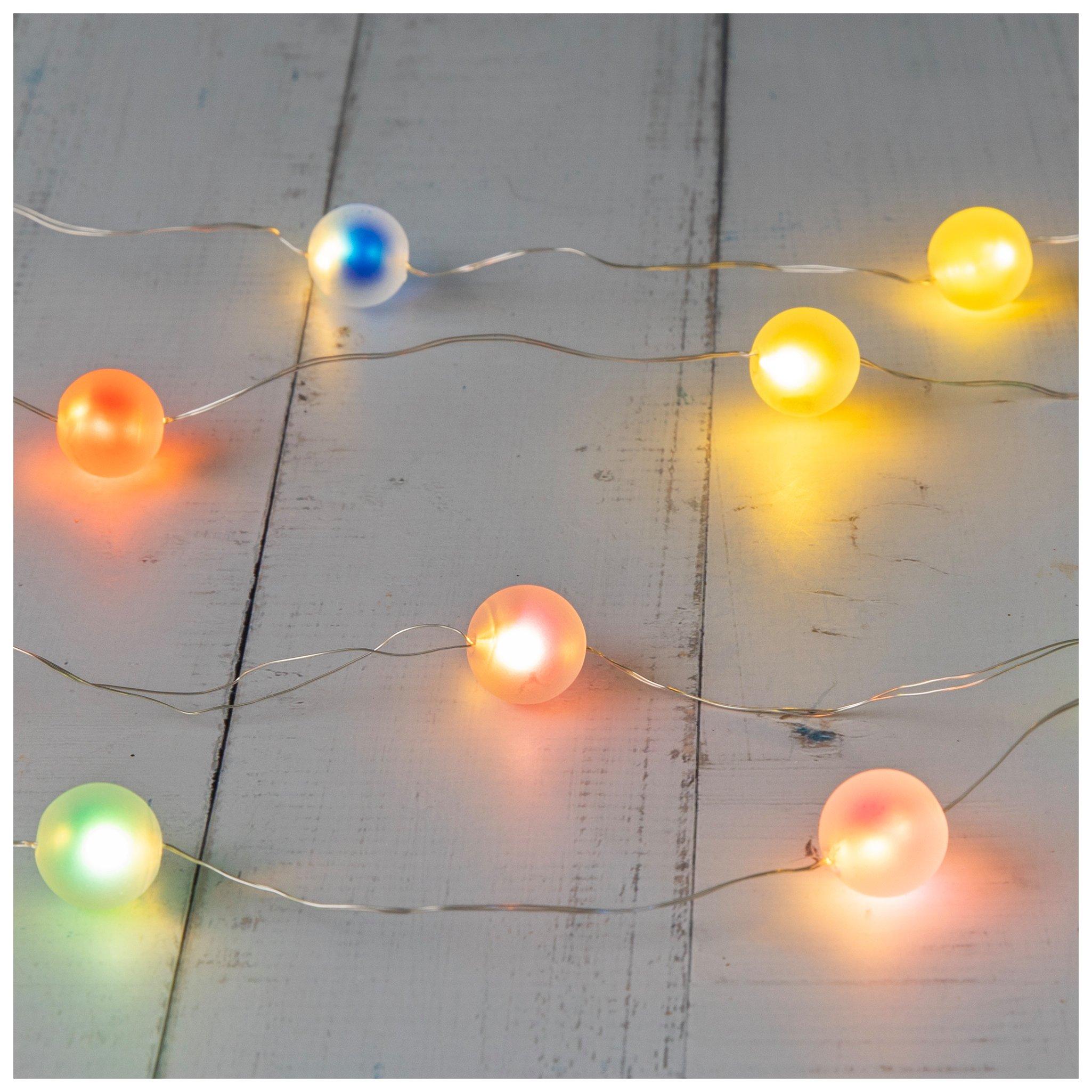 MultiColor Globe LED Lights Hobby Lobby 2486991