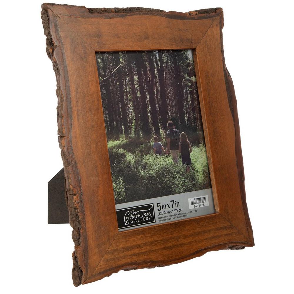 Live Edge Wood Picture Frame