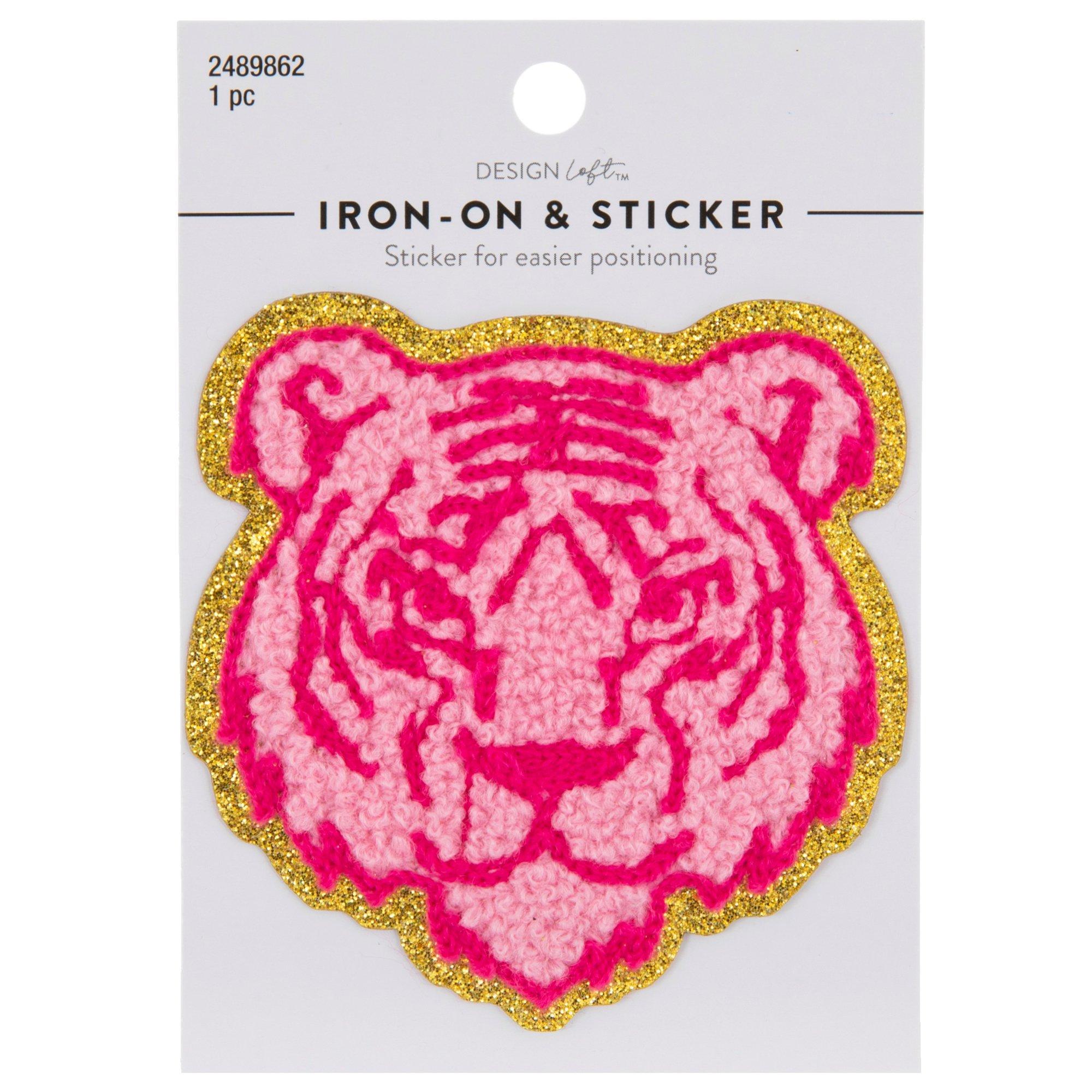 Pink Tiger IronOn & Sticker Patch Hobby Lobby 2489862