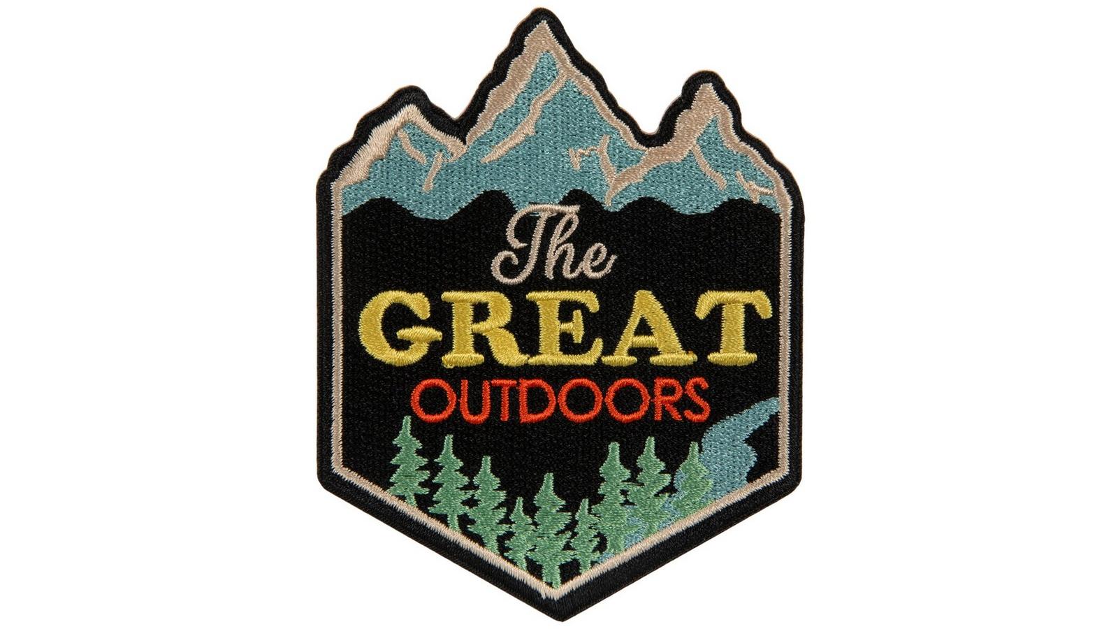 Great Outdoors Iron-On Sticker Patch Hobby Lobby 2489896