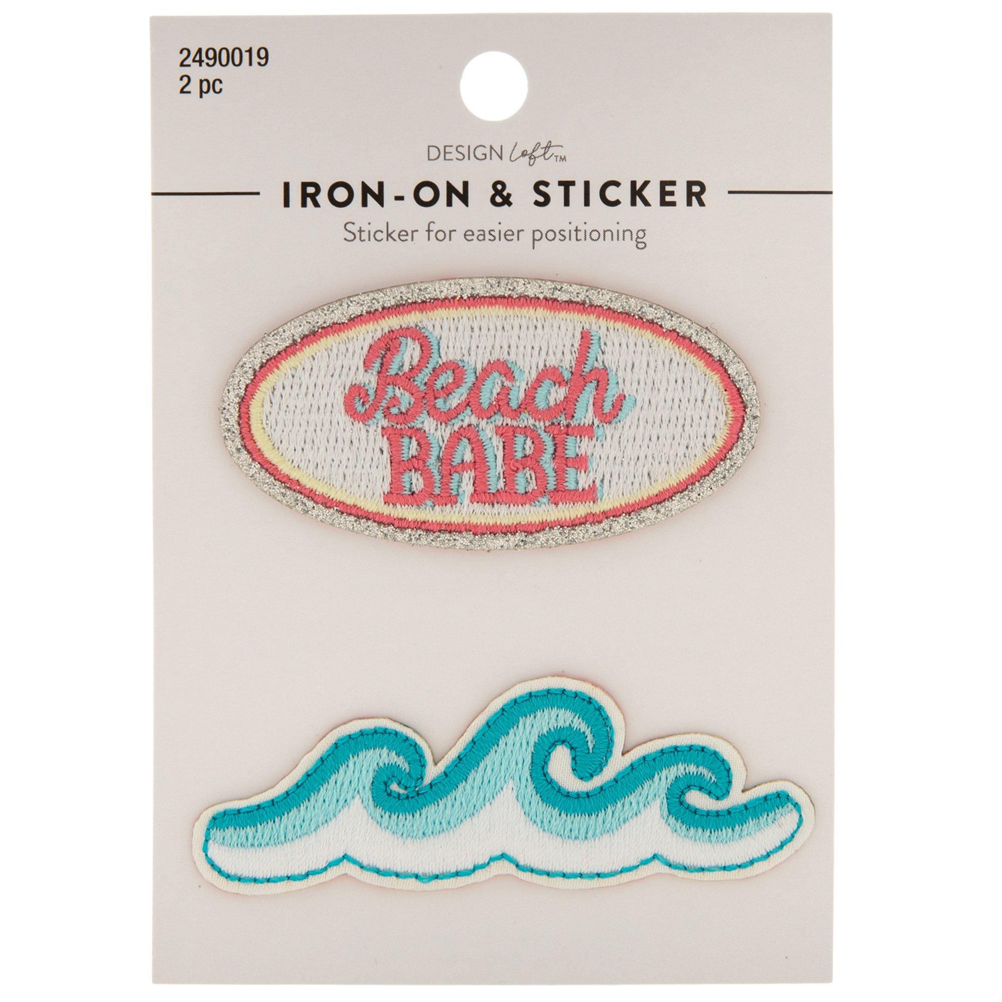 Beach Babe IronOn & Sticker Patches Hobby Lobby 2490019