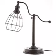 Brown Metal Task Lamp