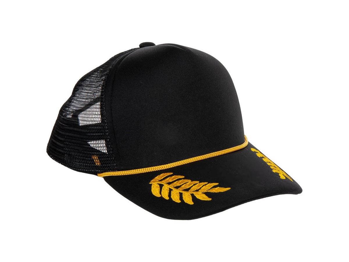 帽子 RATS EMBROIDERY CAP BLACK ASH GOLD RATS/EMBROIDERY CAP 