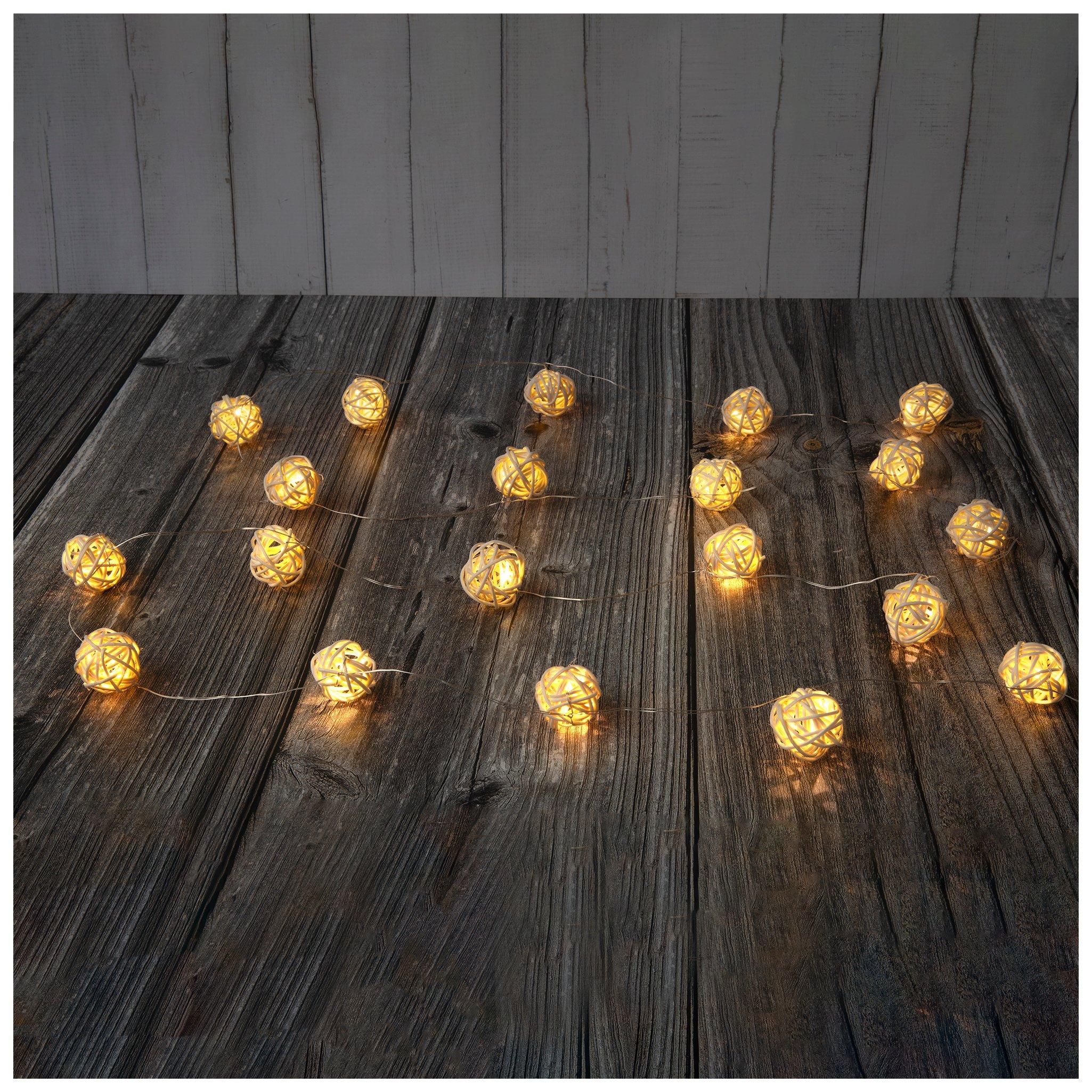 Rattan Ball Light Strand | Hobby Lobby | 2492585