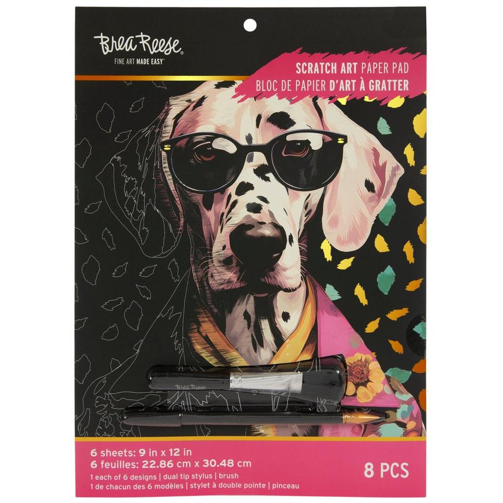 Pet Fashion Scratch Art Paper Pad | Hobby Lobby | 2493906