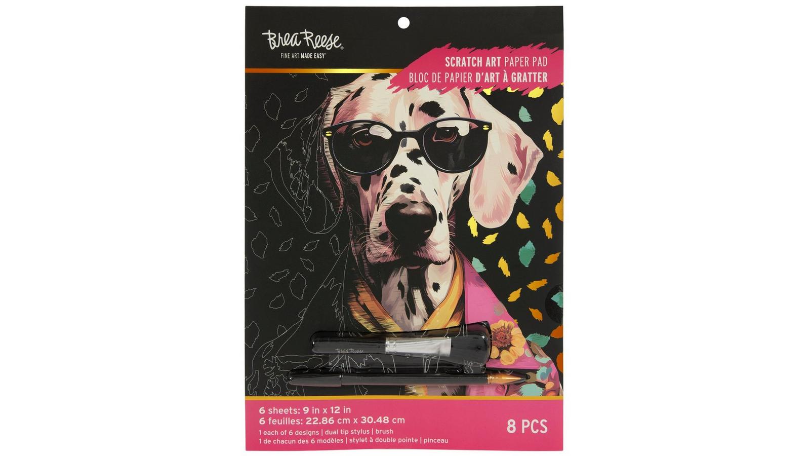 Pet Fashion Scratch Art Paper Pad | Hobby Lobby | 2493906