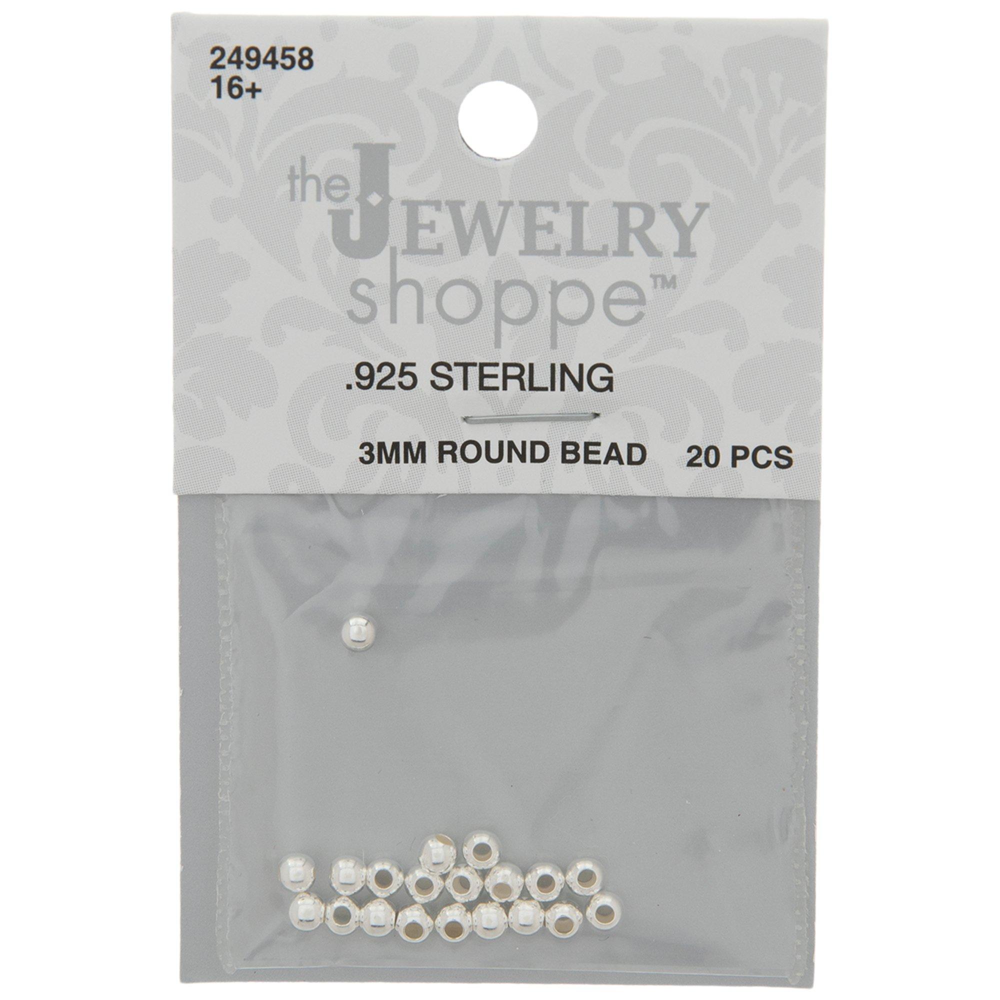 Black Round Beads - 6mm, Hobby Lobby