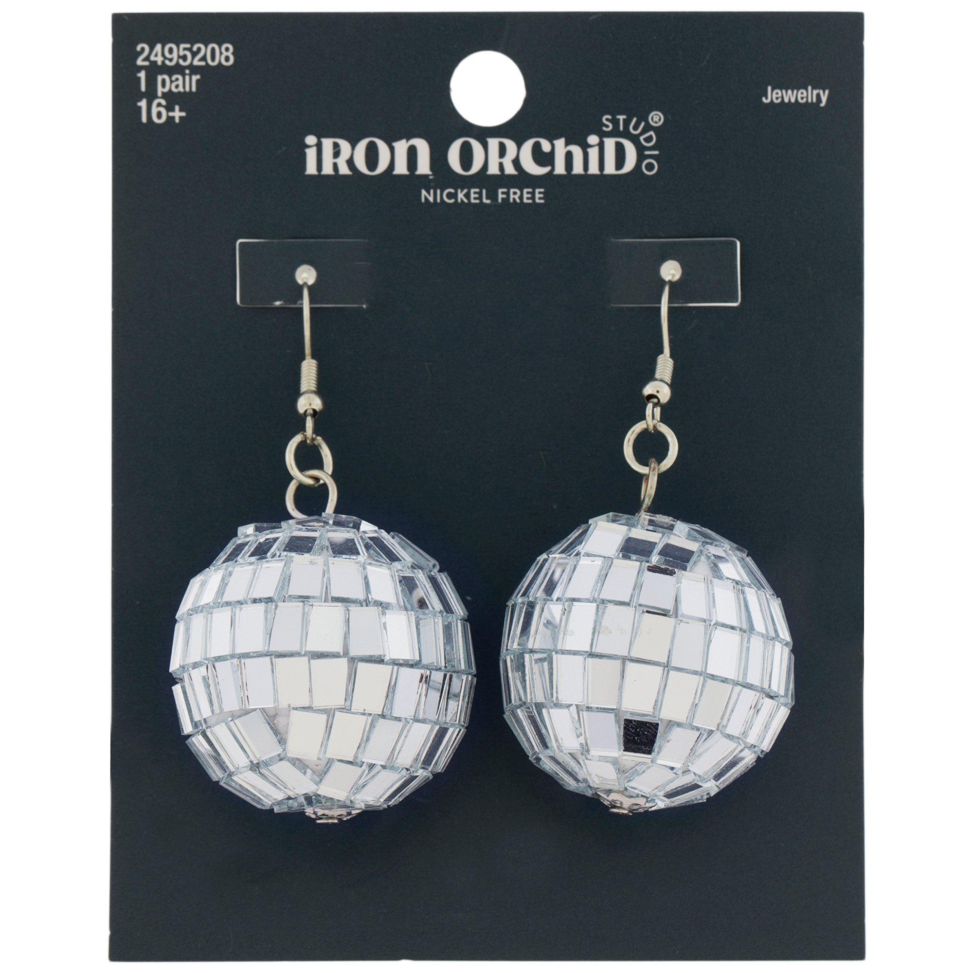 関税込☆VINTAGE HOLLYWOOD★Galaxy Ball Earrings★ 関税込☆VINTAGE HOLLYWOOD☆Galaxy Ball Earrings☆ (VINTAGE