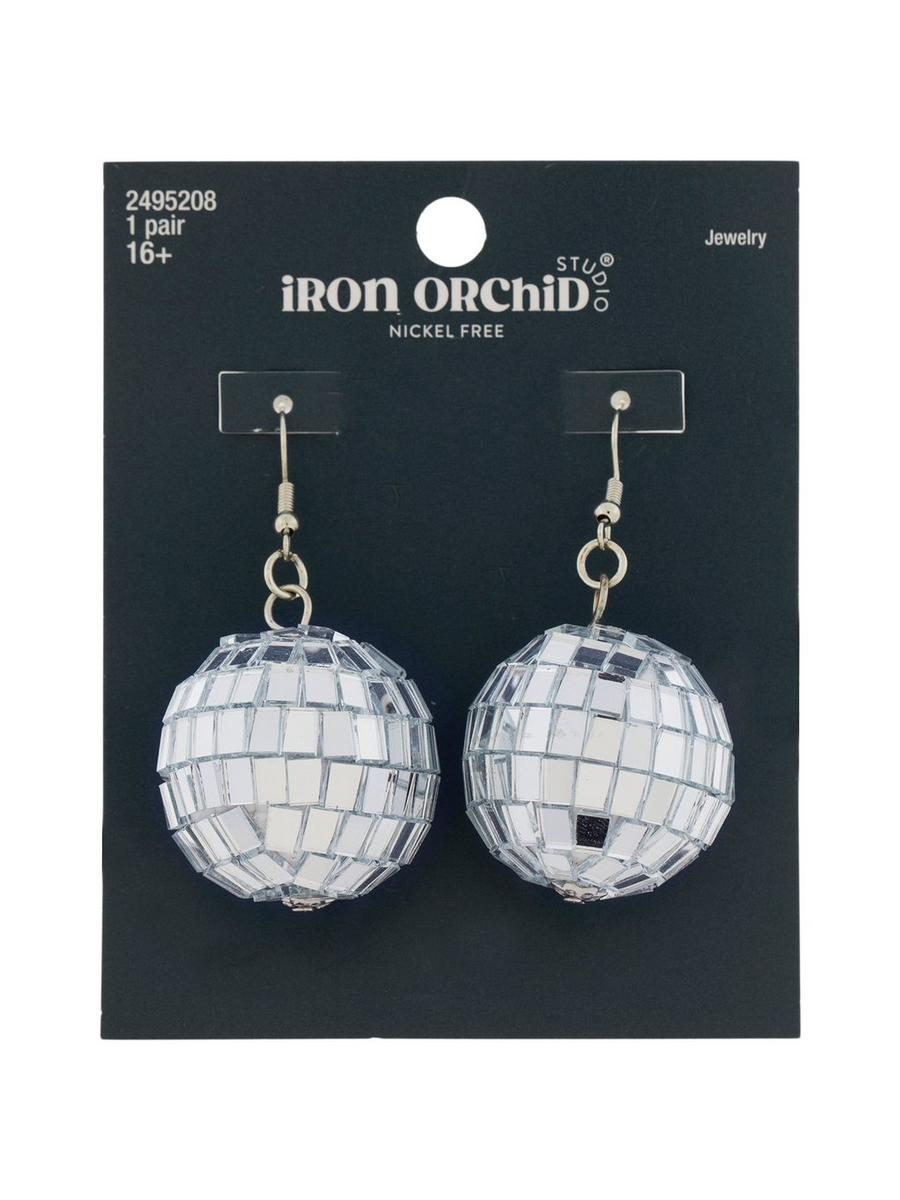 関税込☆VINTAGE HOLLYWOOD★Galaxy Ball Earrings★ Amazon.com: Disco Ball Earrings for Women Unique 60s 70s 80S